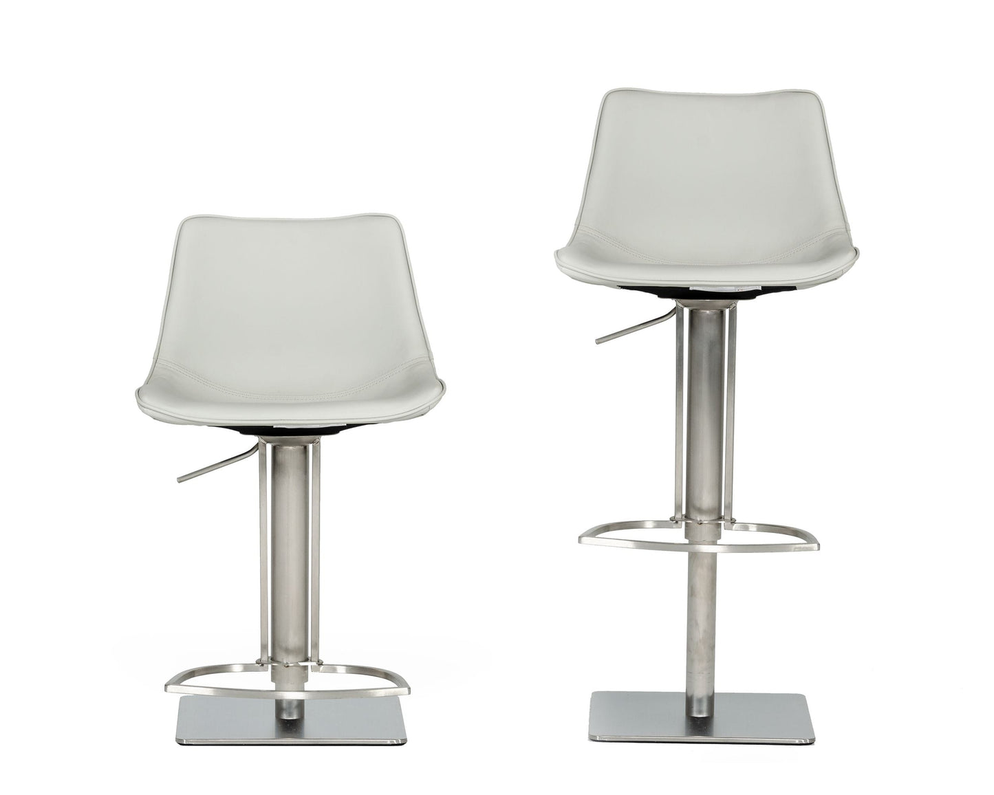 Modrest Manning Modern Light Grey Bar Stool