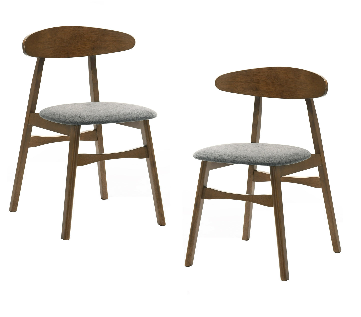 Modrest Castiano Modern Grey Side Dining Chair