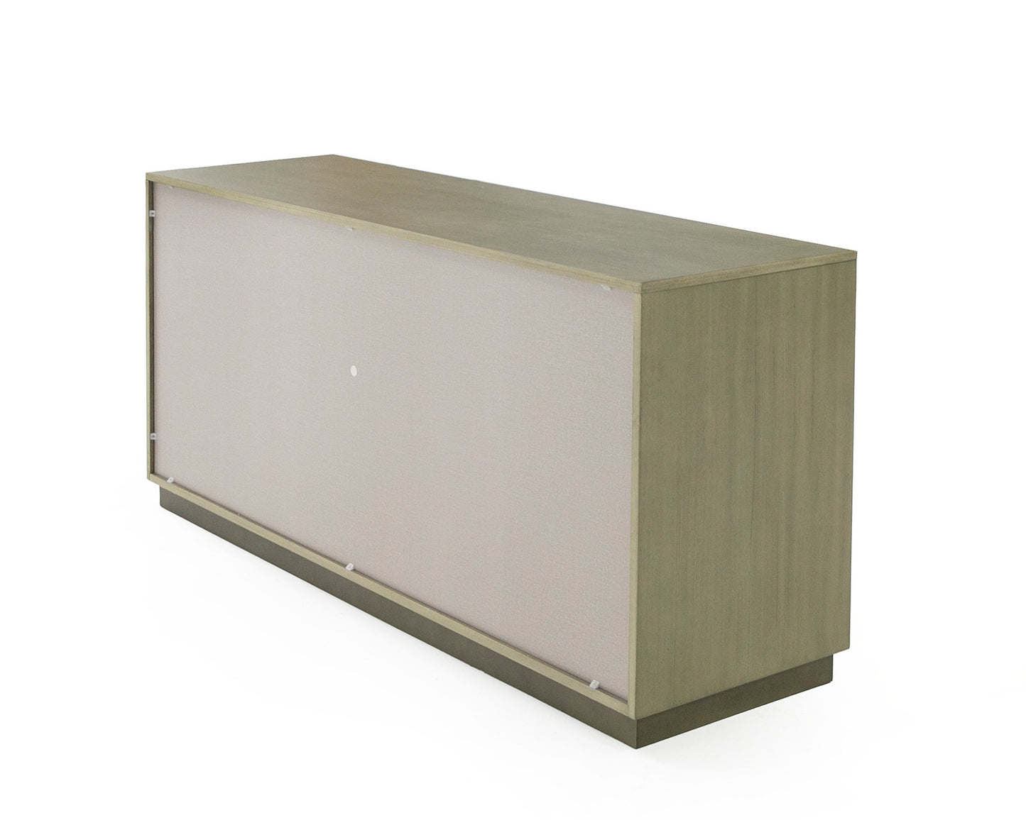 Modrest Nixa Modern Wide Birch Brushed Bronze Dresser