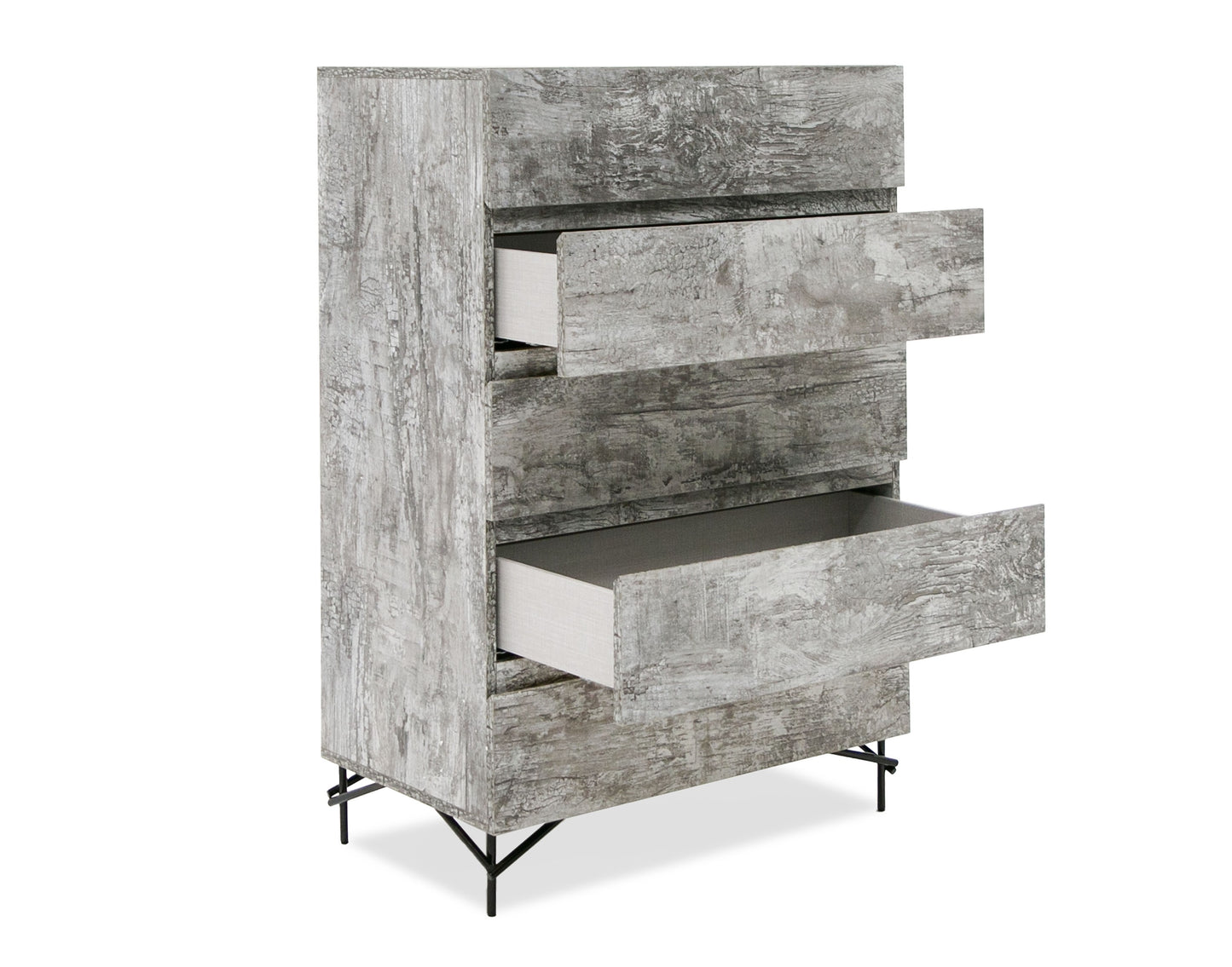 Nova Domus Aria Italian Modern Multi Grey with texture Chest