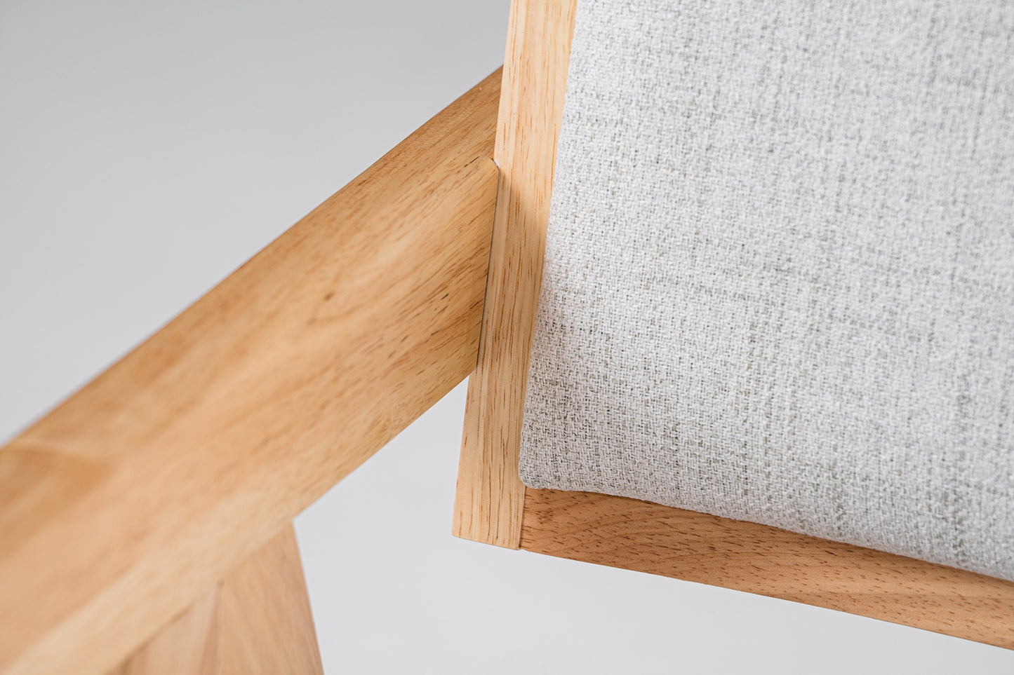 Modrest Fern Modern Natural and Beige Dining Chair Set of 2