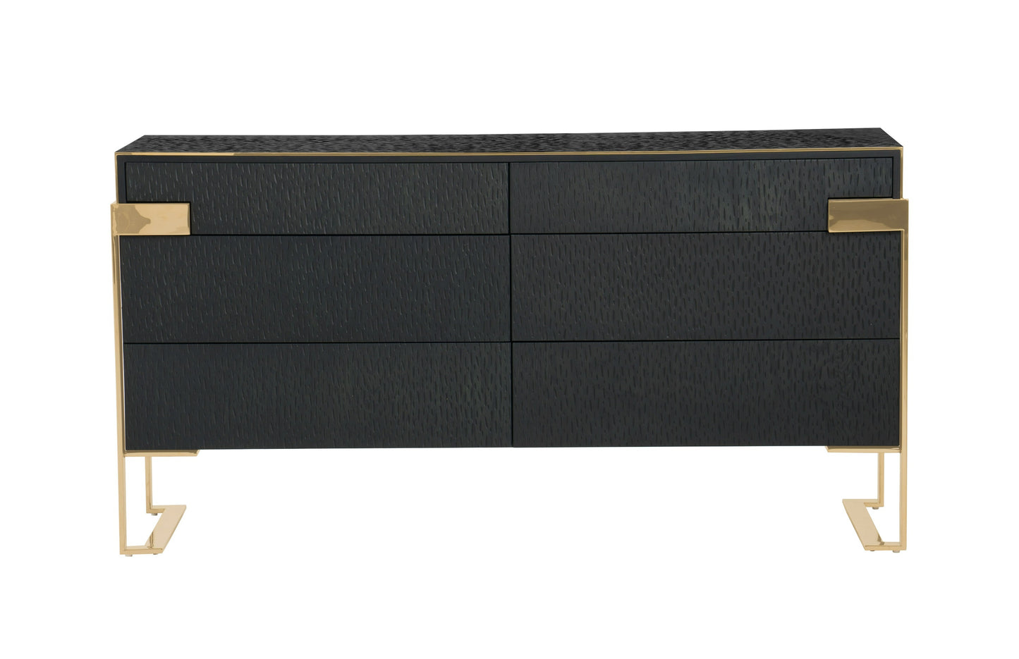 Modrest Rothsay Modern Wenge Gold Dresser