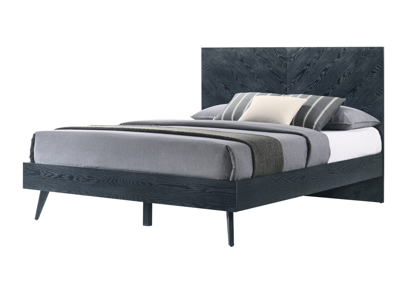 Modrest Diana Modern Grey Ash Bed