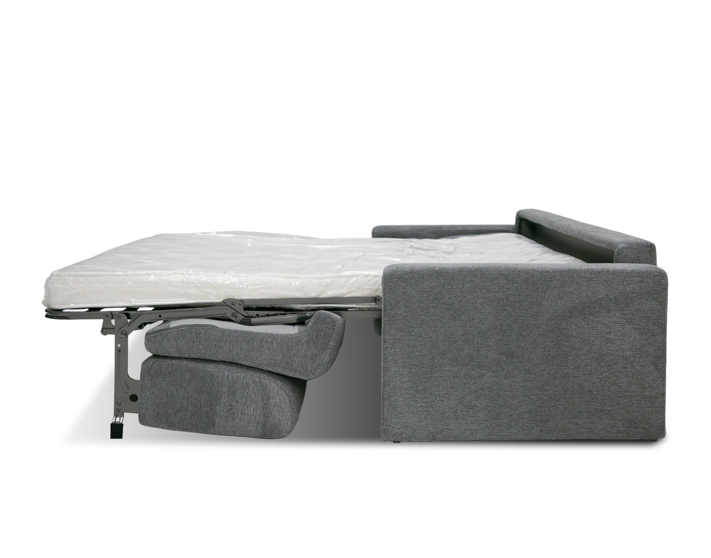 Lamod Italia Revers Italian Modern Grey Fabric Queen Sofa Bed