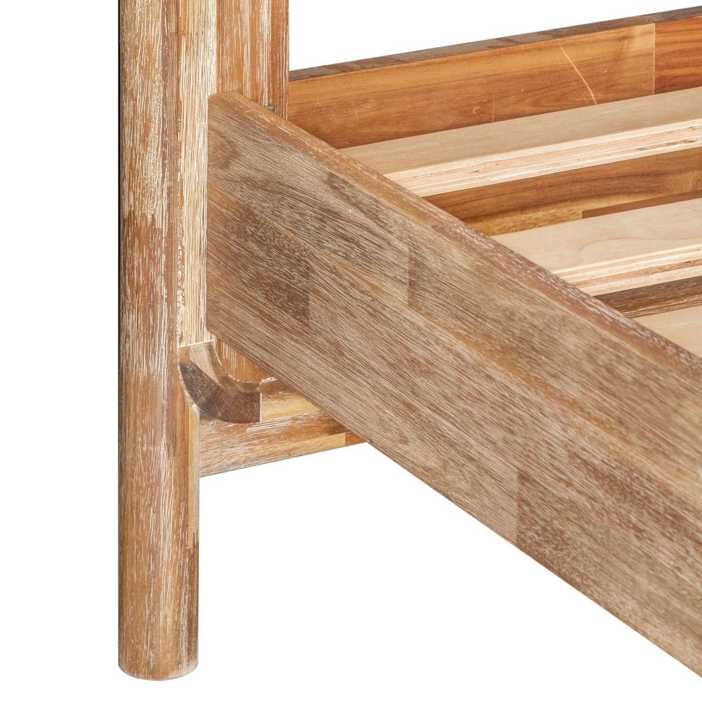 Modrest Mikala Modern Natural Oak Bed