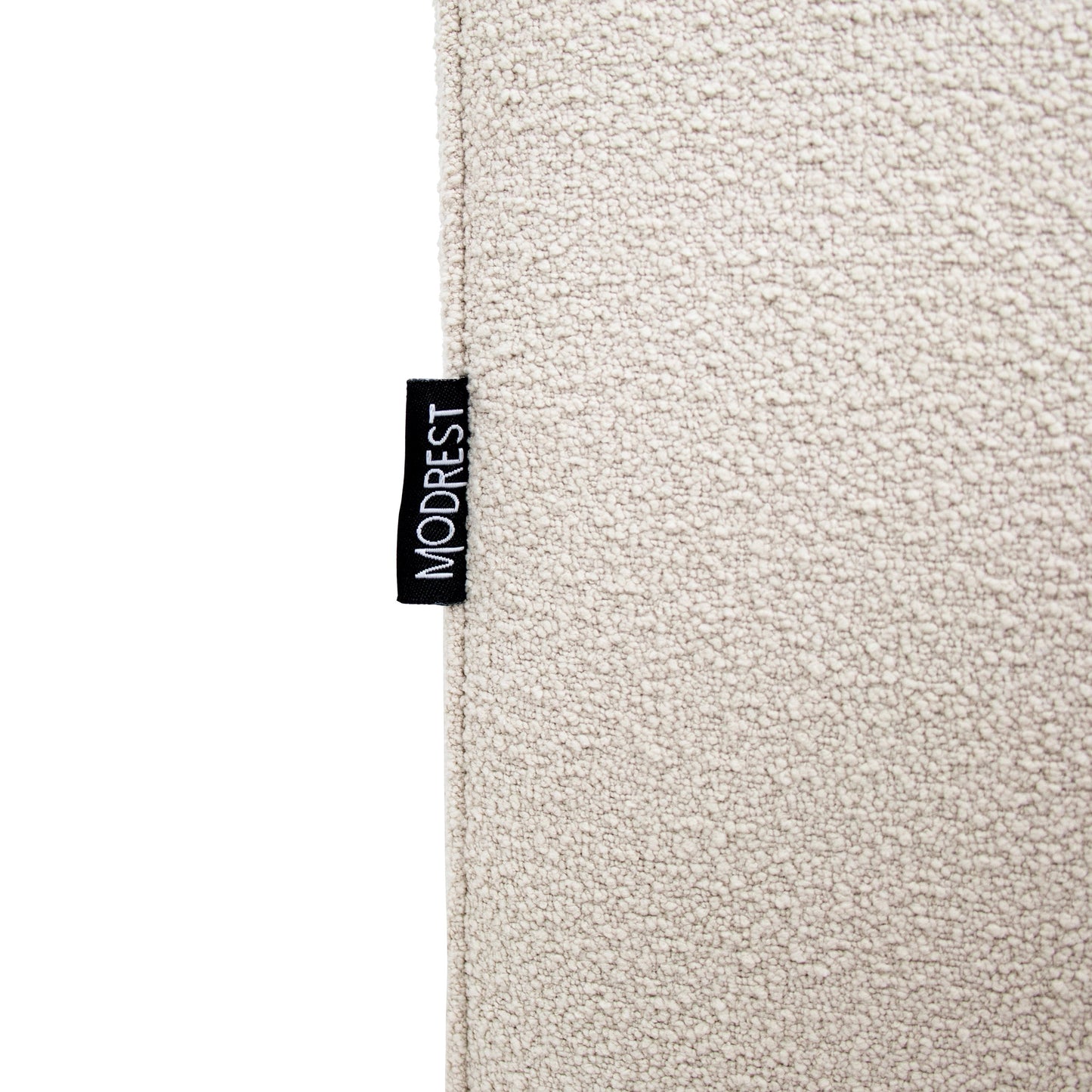 Modrest Byrne Modern Beige Fabric Bed
