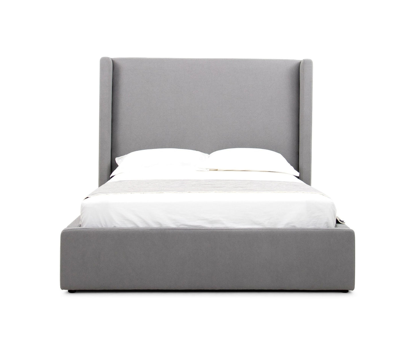Modrest Byrne Modern Grey Fabric Bed