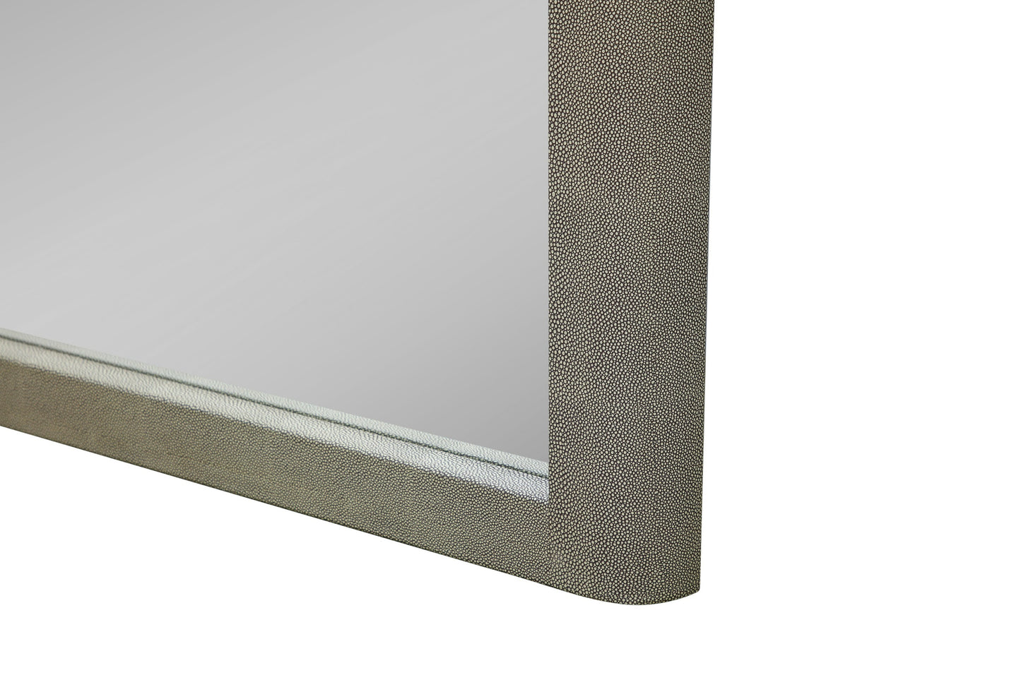 Modrest Lois Modern Beige Shagreen Mirror