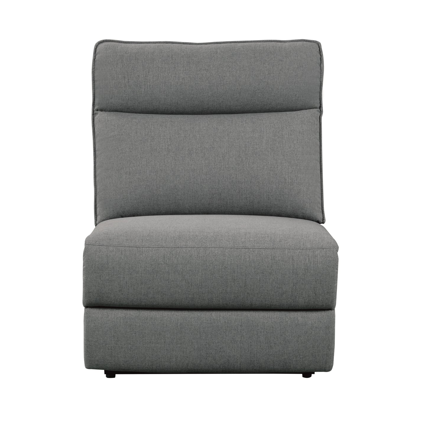Homelegance Maroni Power Reclining Sofa in 2-Tone Gray 8259DG-3PWH