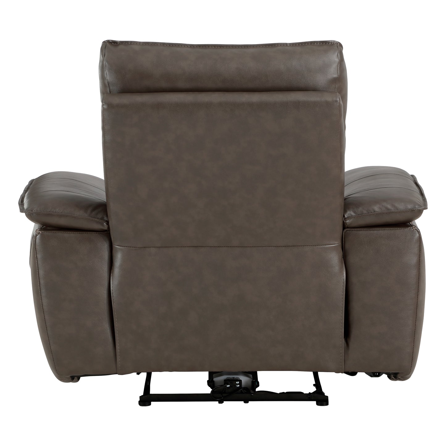 Homelegance Maroni Reclining Chair Power Recliner Dark Brown 8259RFDB-1PWH