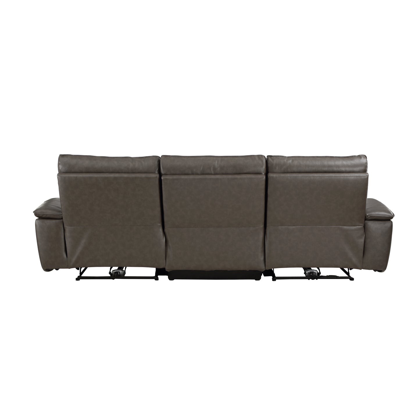 Homelegance Maroni Power Reclining Sofa in Dark Brown 8259RFDB-3PWH