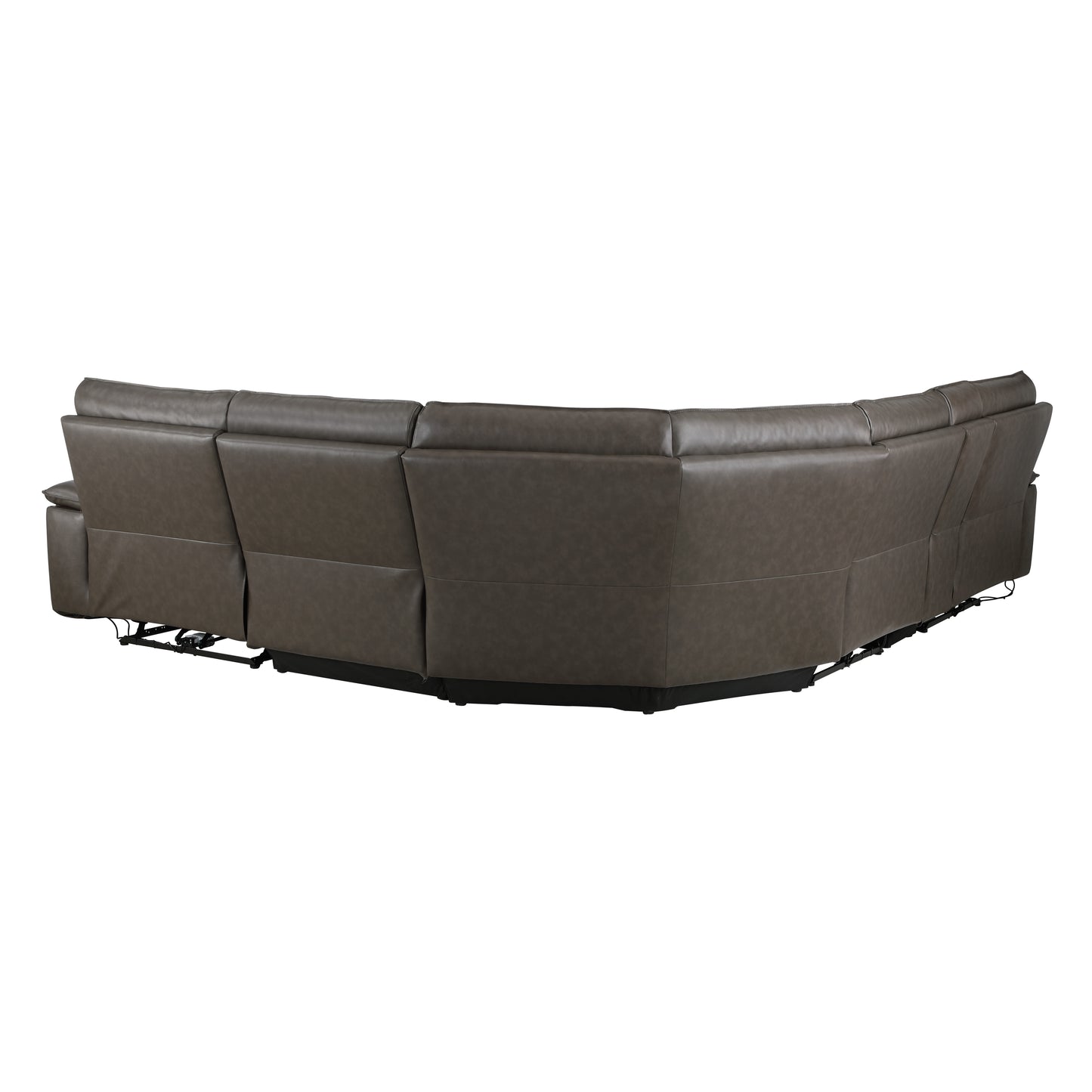Homelegance Maroni Sectional Sofa in 8259RFDB-6SCPWH Elegant Design