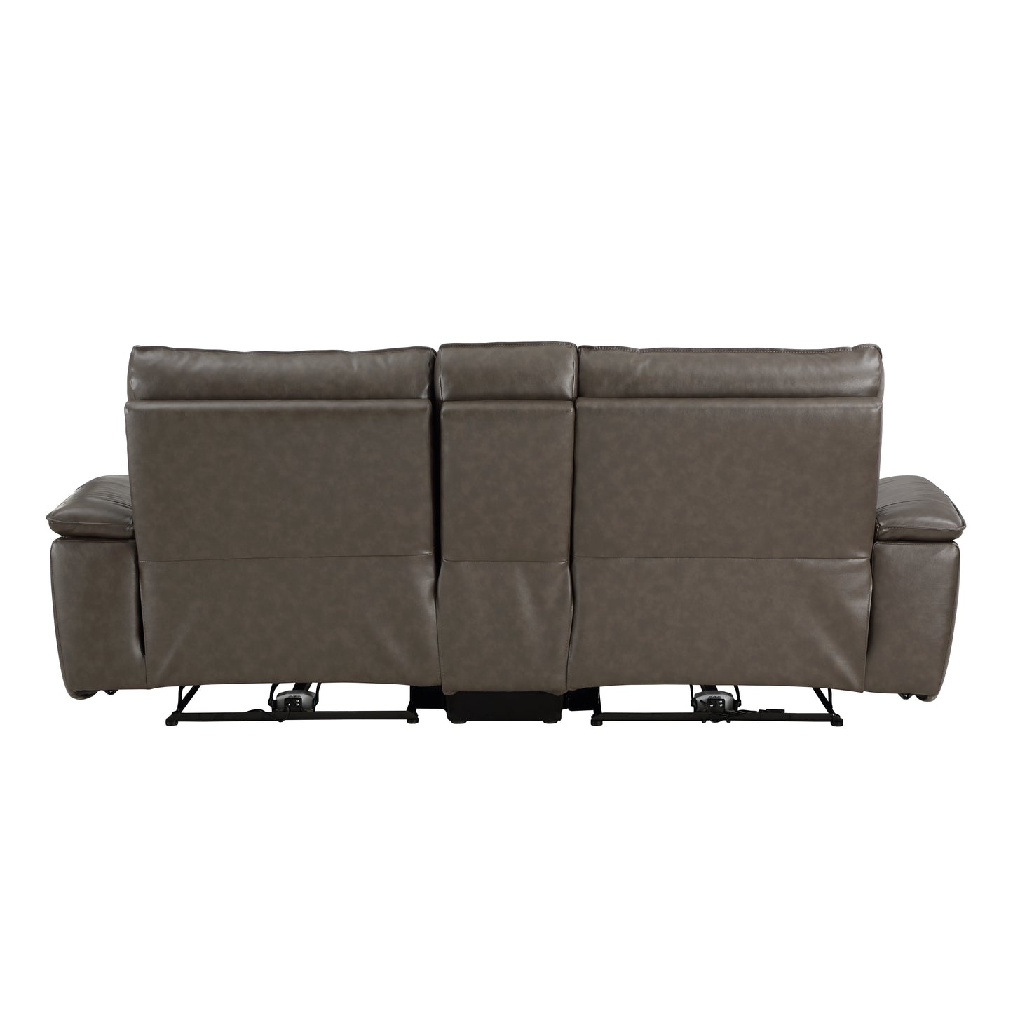 Homelegance Maroni Loveseat Power Reclining Dark Brown 8259RFDB-2CNPWH