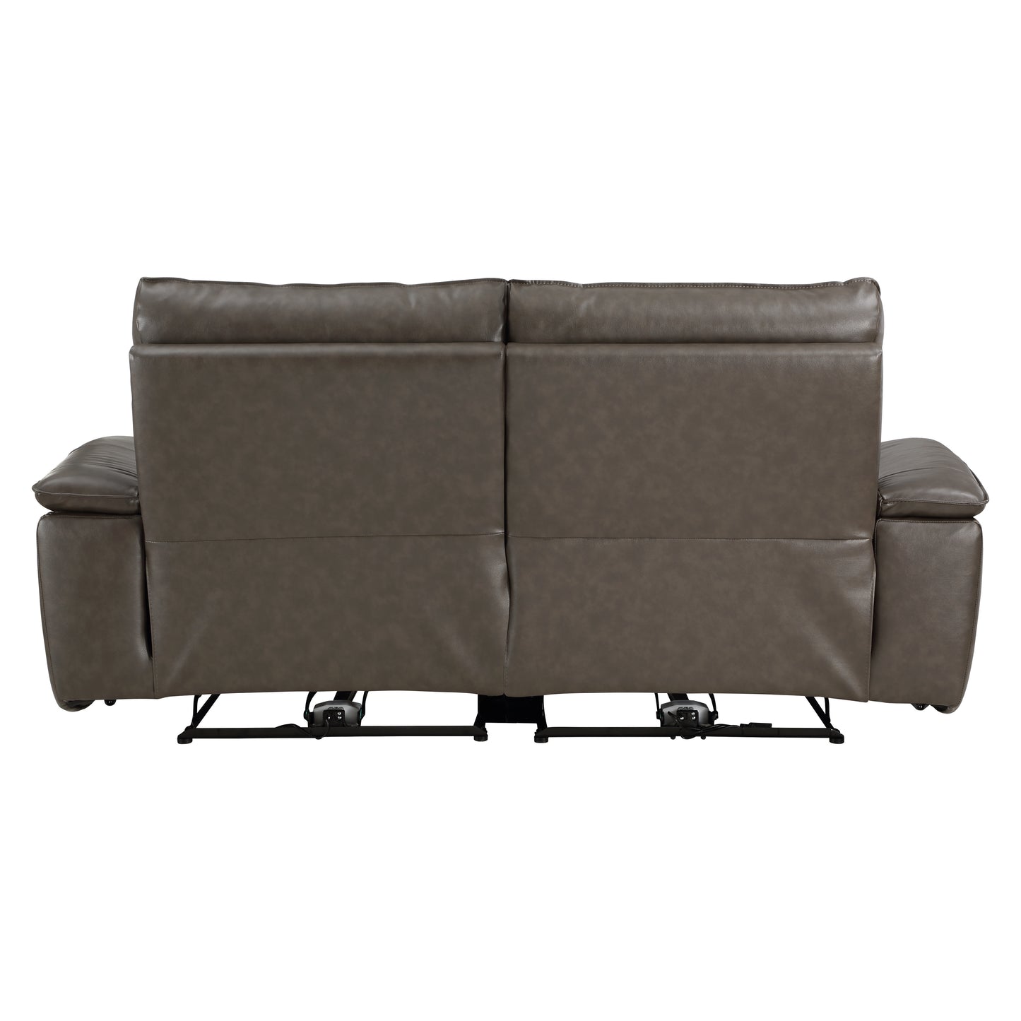 Homelegance Maroni Loveseat Power Reclining Dark Brown 8259RFDB-2PWH