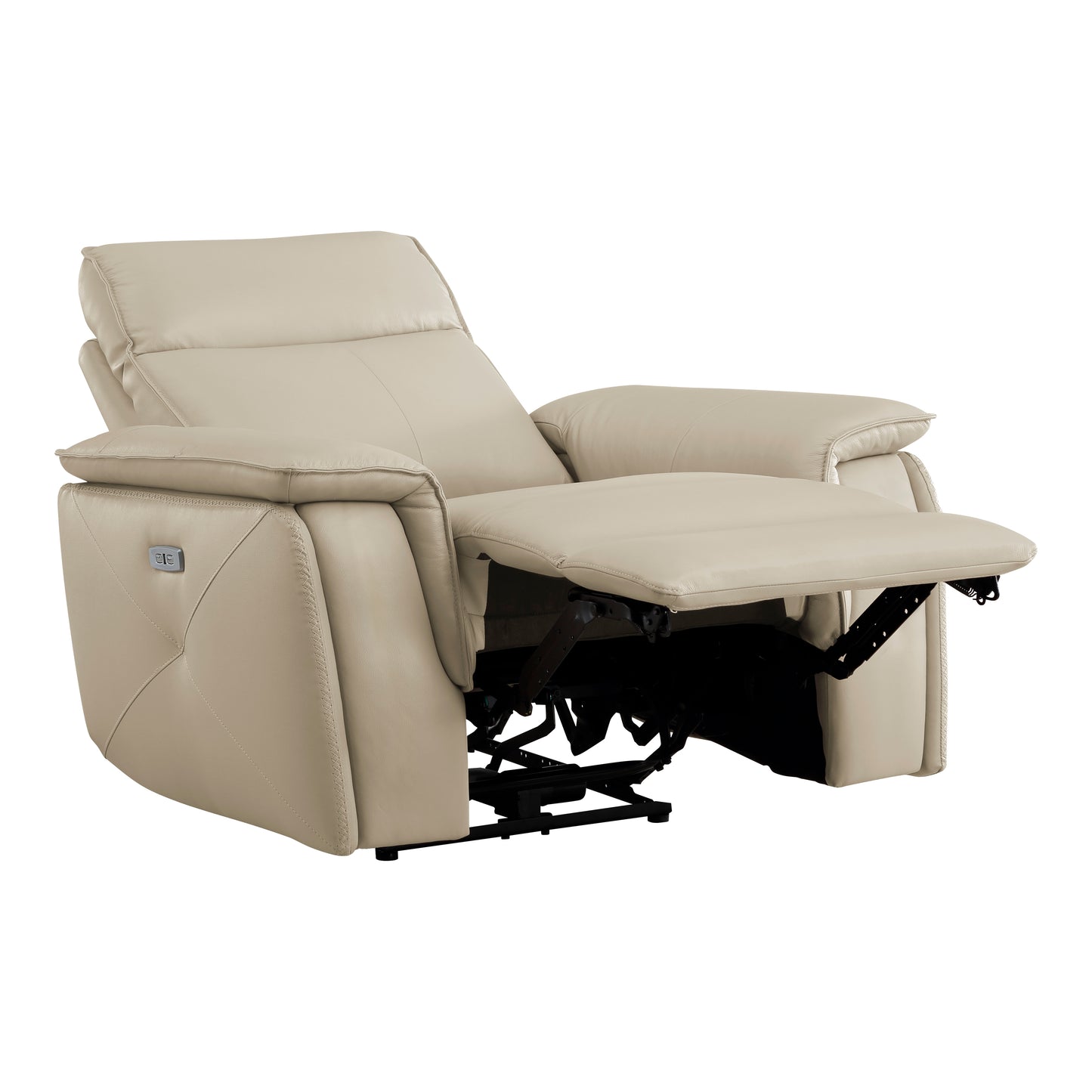 Homelegance Maroni Reclining Chair Power Recliner in Taupe 8259RFTP-1PWH