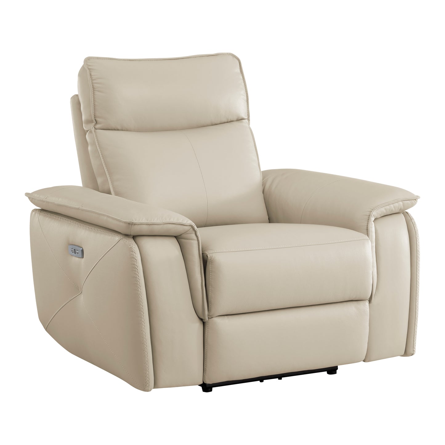 Homelegance Maroni Reclining Chair Power Recliner in Taupe 8259RFTP-1PWH