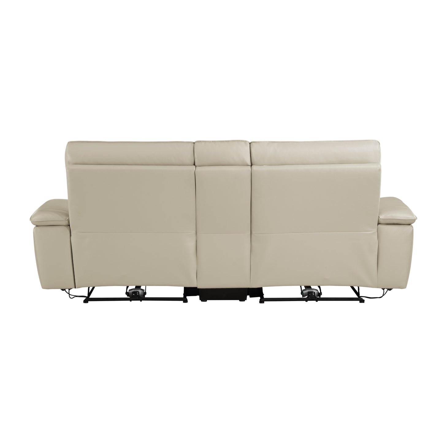Homelegance Maroni Loveseat Power Reclining in Taupe 8259RFTP-2CNPWH