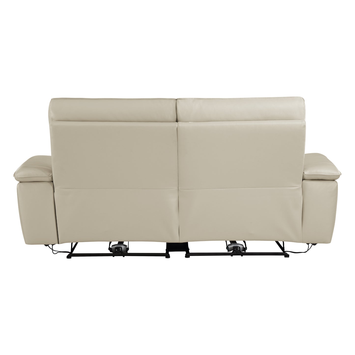 Homelegance Maroni Power Reclining Loveseat in Taupe 8259RFTP-2PWH