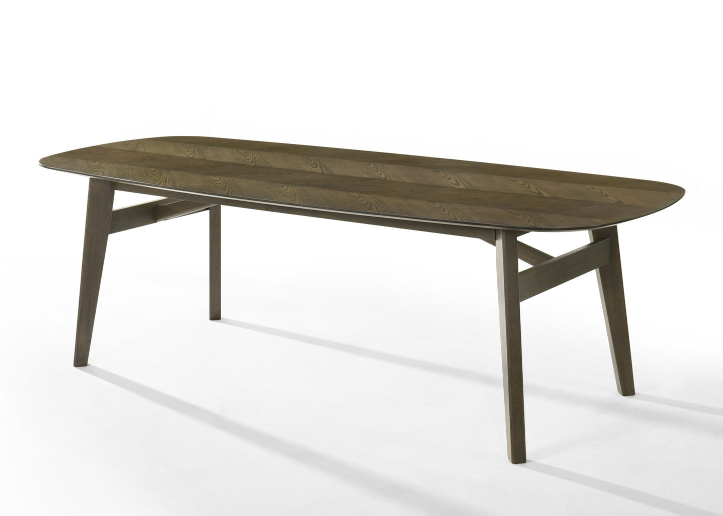 Modrest Costello Mid-Century Modern Wenge Dining Set