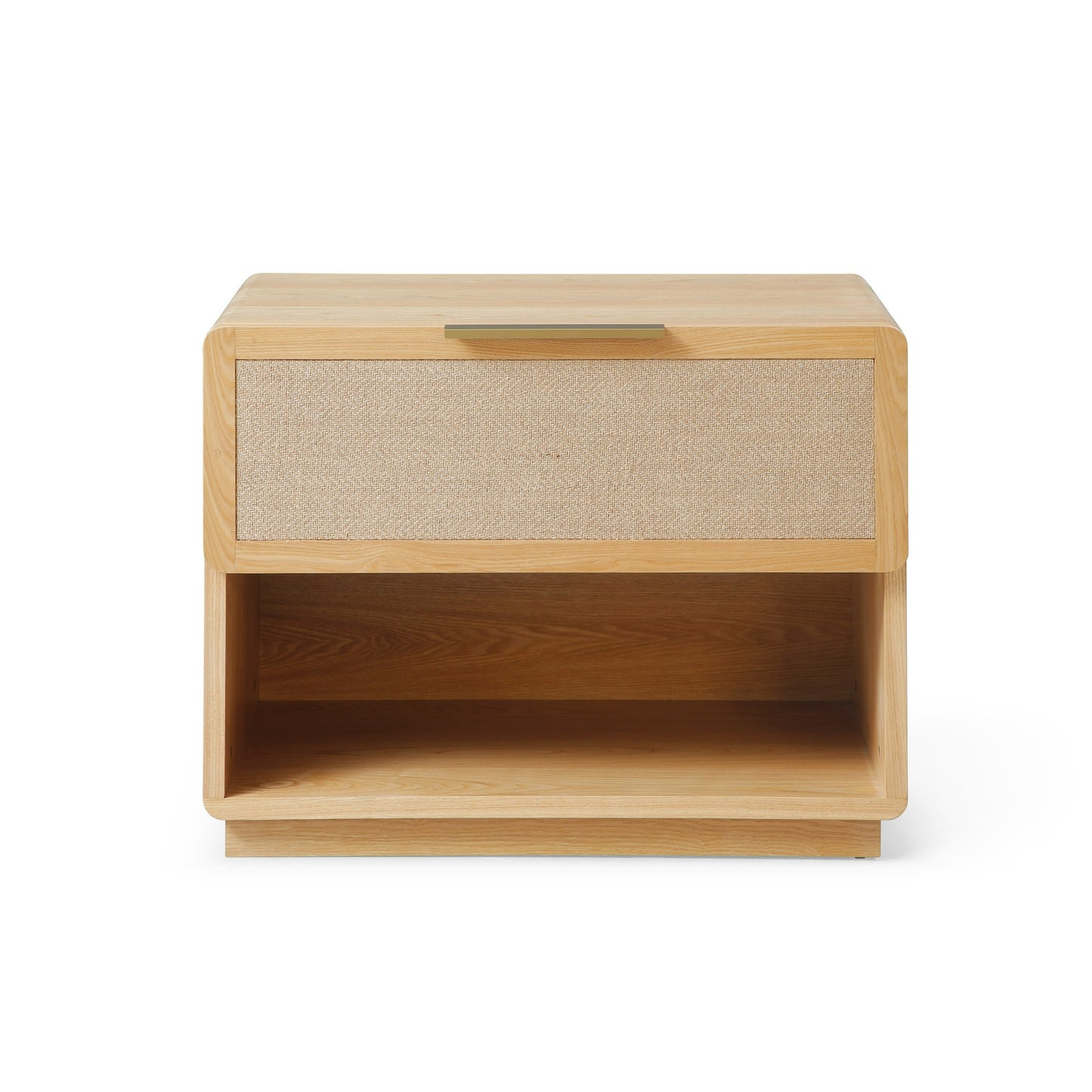 Modrest Gavin Modern Natural Ash Rattan Bedroom Set