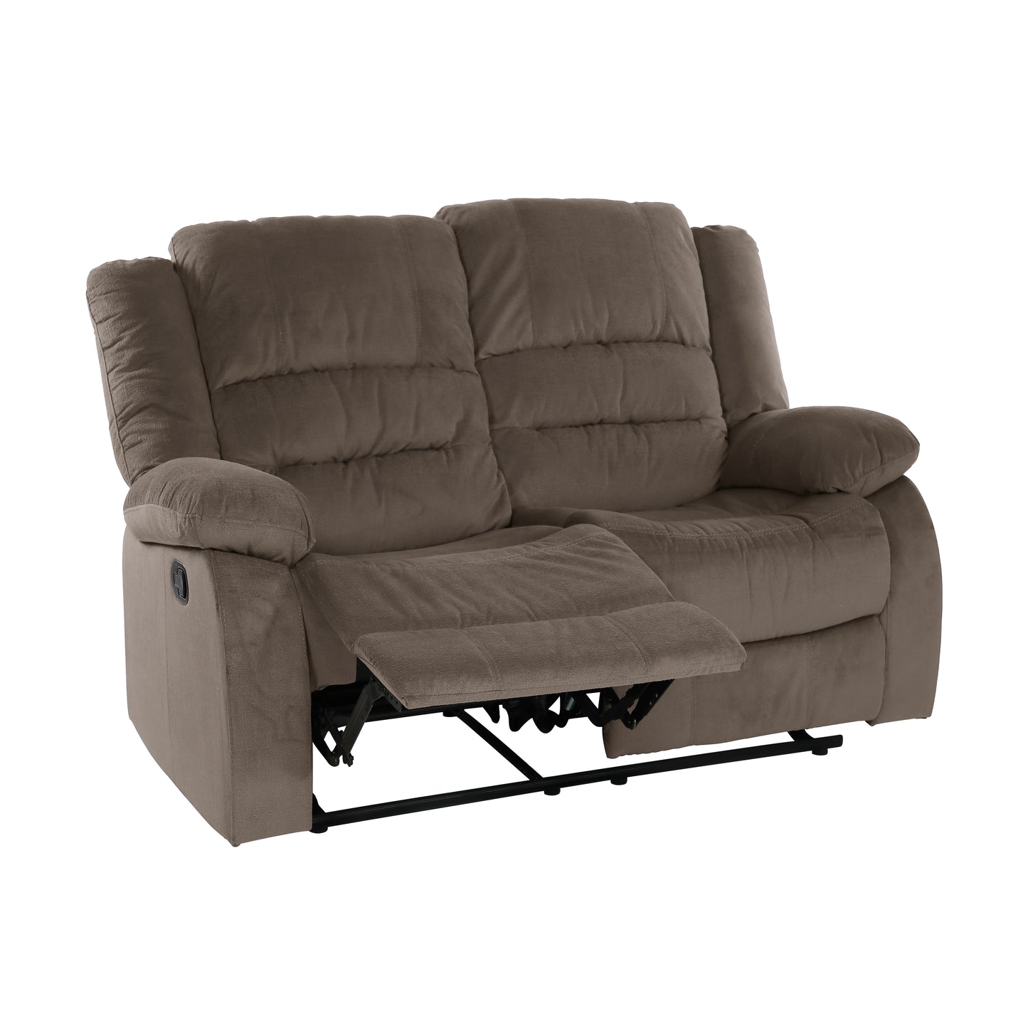 Homelegance Jarita Chocolate Reclining Loveseat 8329CH-2