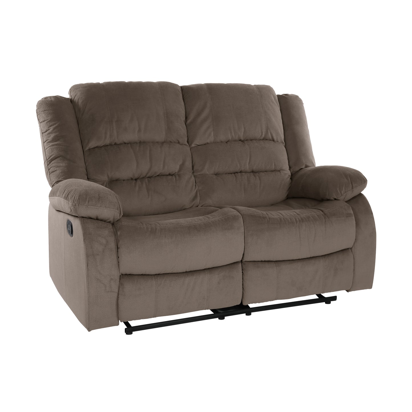 Homelegance Jarita Chocolate Reclining Loveseat 8329CH-2