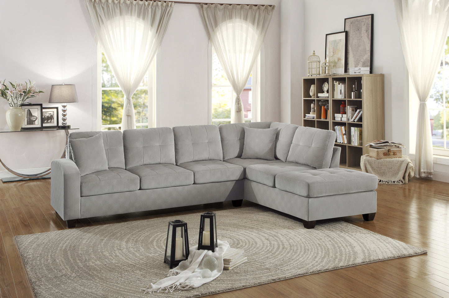 Homelegance Emilio Sectional Sofa in 8367TP for Stylish Living Spaces