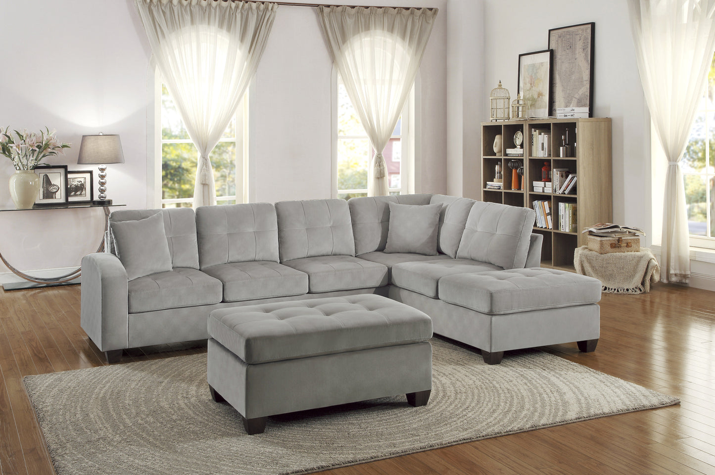 Homelegance Emilio Sectional Sofa in 8367TP for Stylish Living Spaces