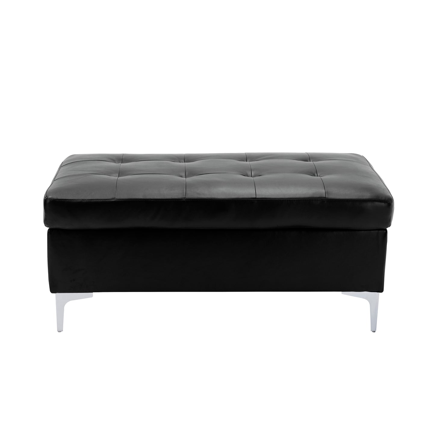 Homelegance Barrington Sectional Sofa in Black 8378BLK-3