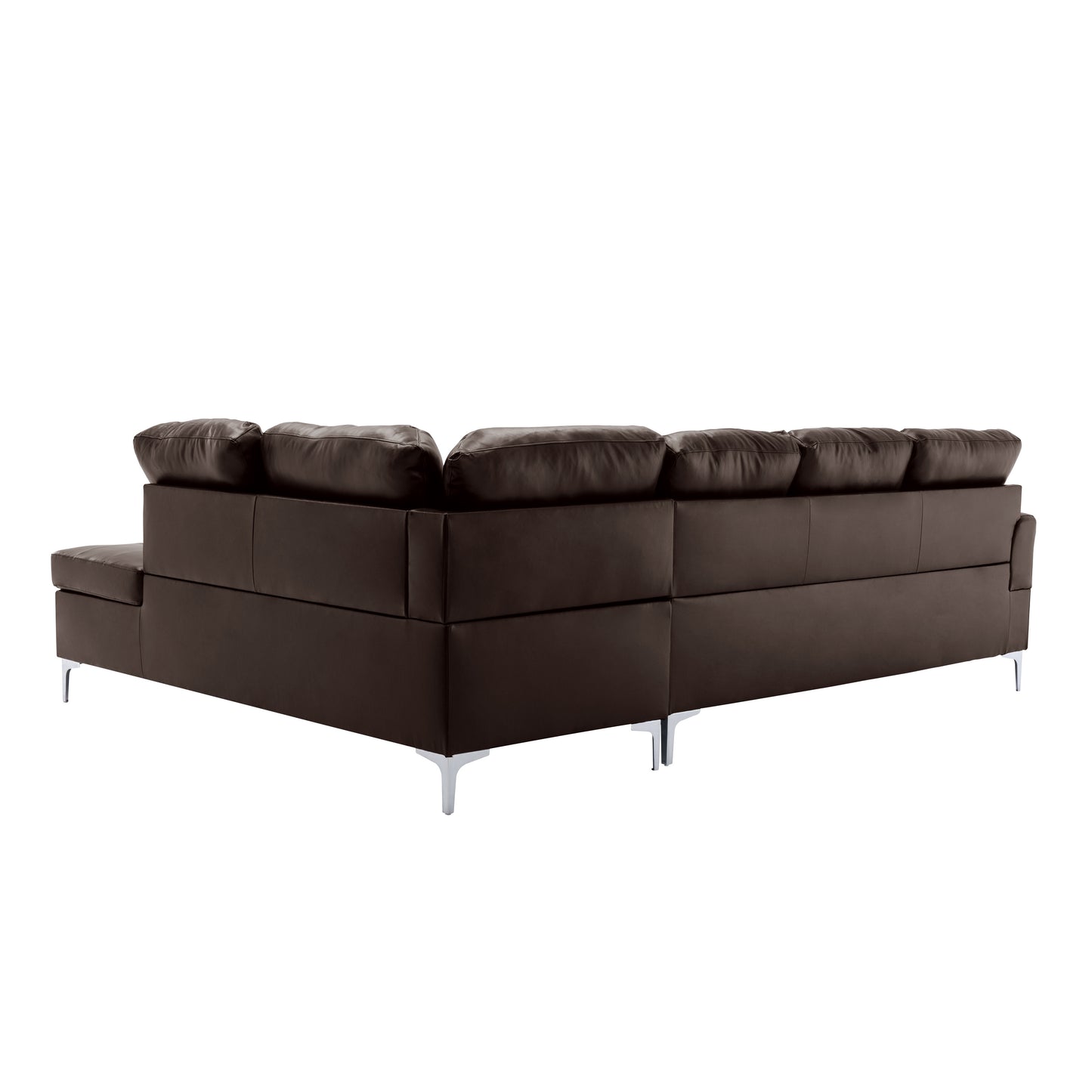 Homelegance Barrington Sectional Sofa in Brown 8378BRW-3