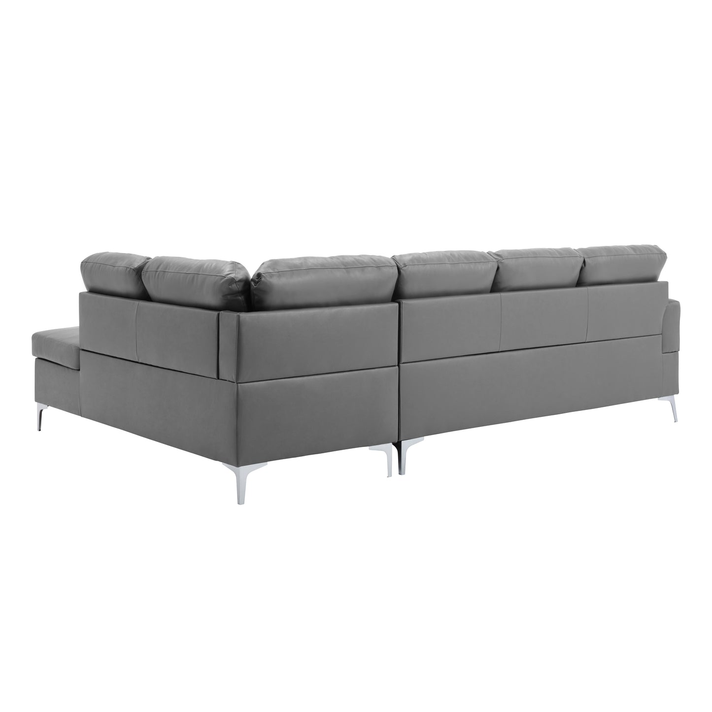Homelegance Barrington Sectional Sofa in Gray 8378GRY-3