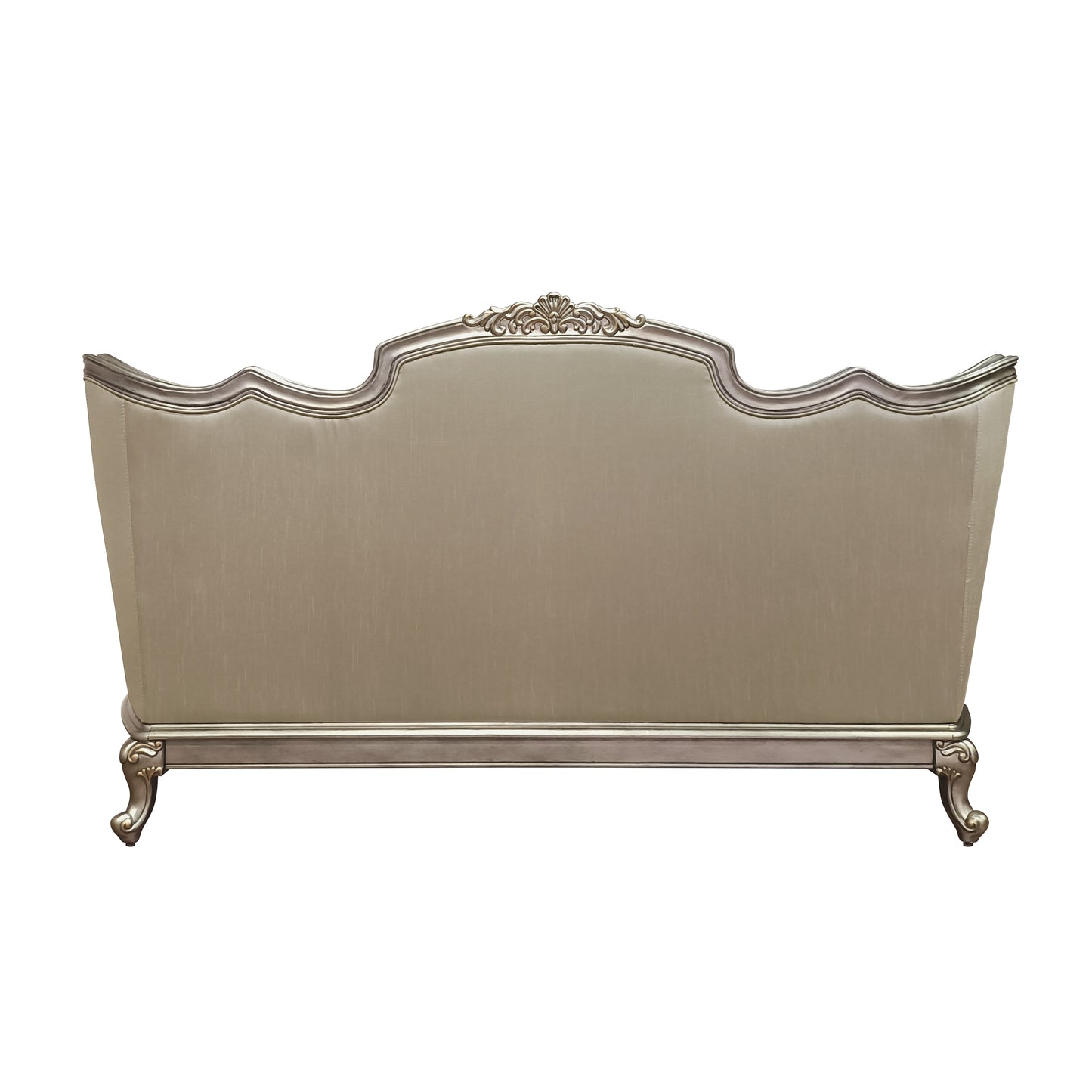 Homelegance Florentina Sectional Sofa in Dusky Taupe with Silver Gold Finish 8412-3