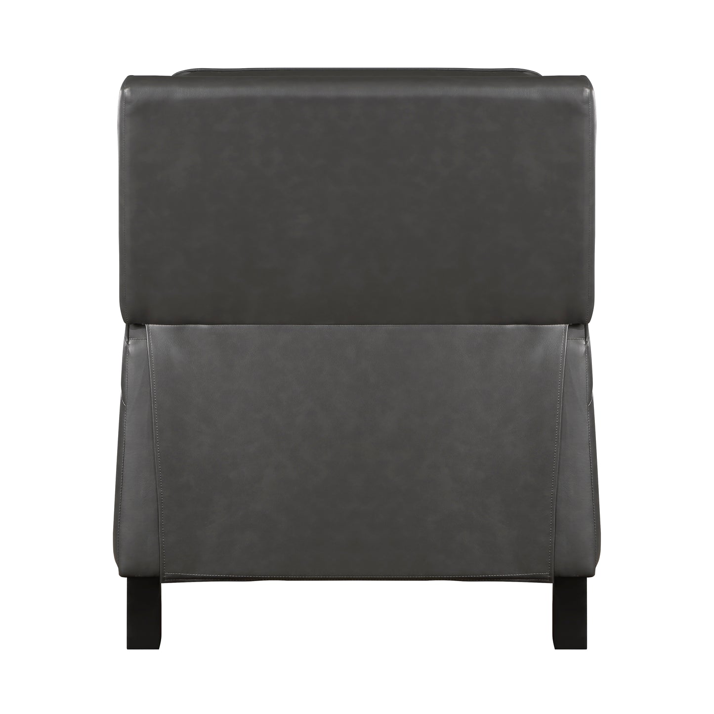 Homelegance Berenson Reclining Chair in Gray Faux Leather 8504GRY-1