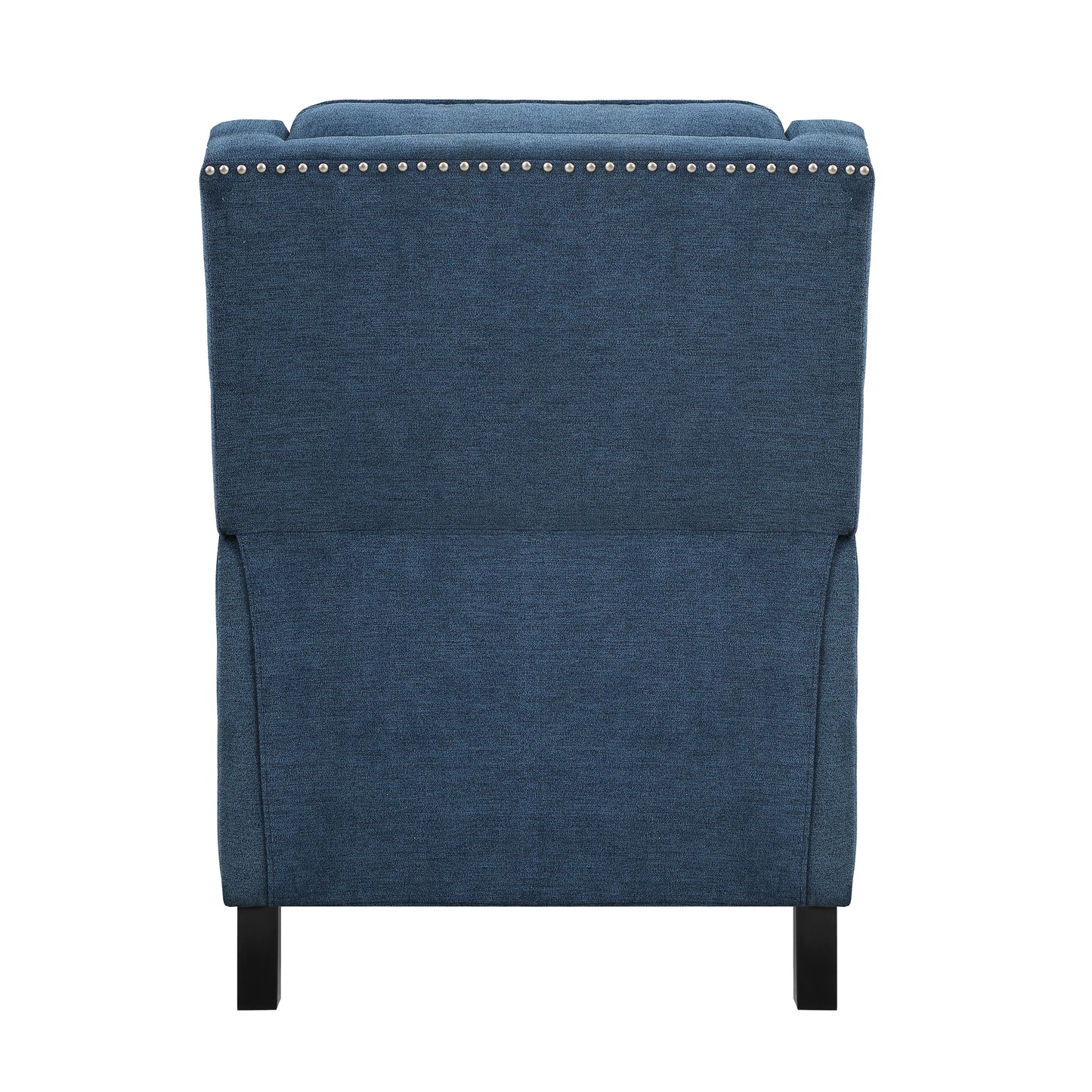 Homelegance Banks Reclining Chair in Textured Blue Fabric 8505BU-1
