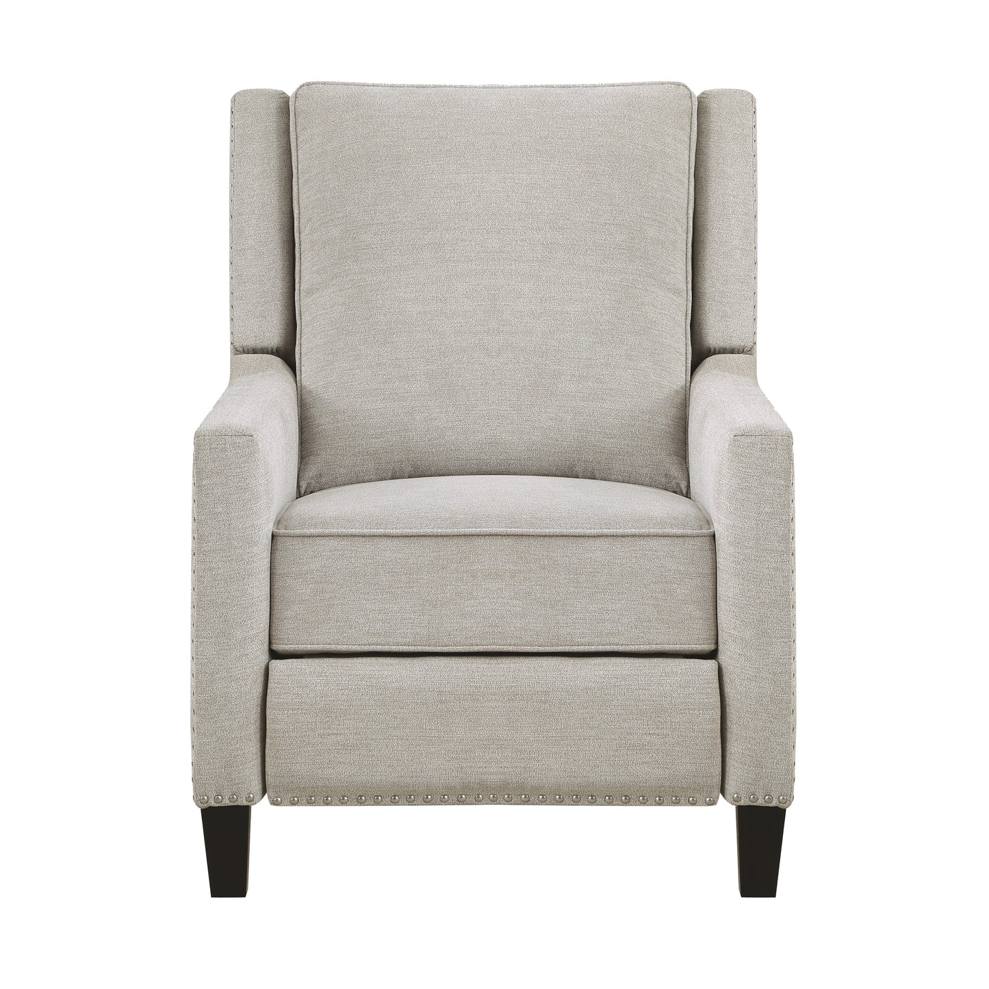 Homelegance Banks Reclining Chair in Textured Sand Fabric 8505SN-1