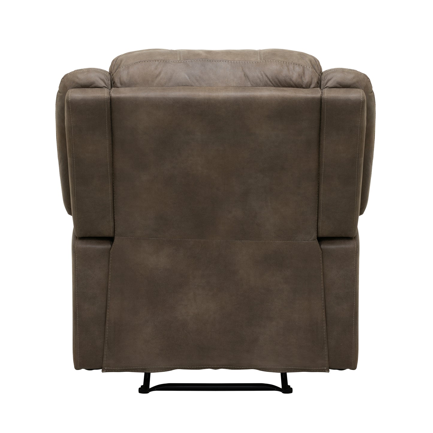 Homelegance Fairview Reclining Chair in Brown Polished Microfiber 8526BR-1