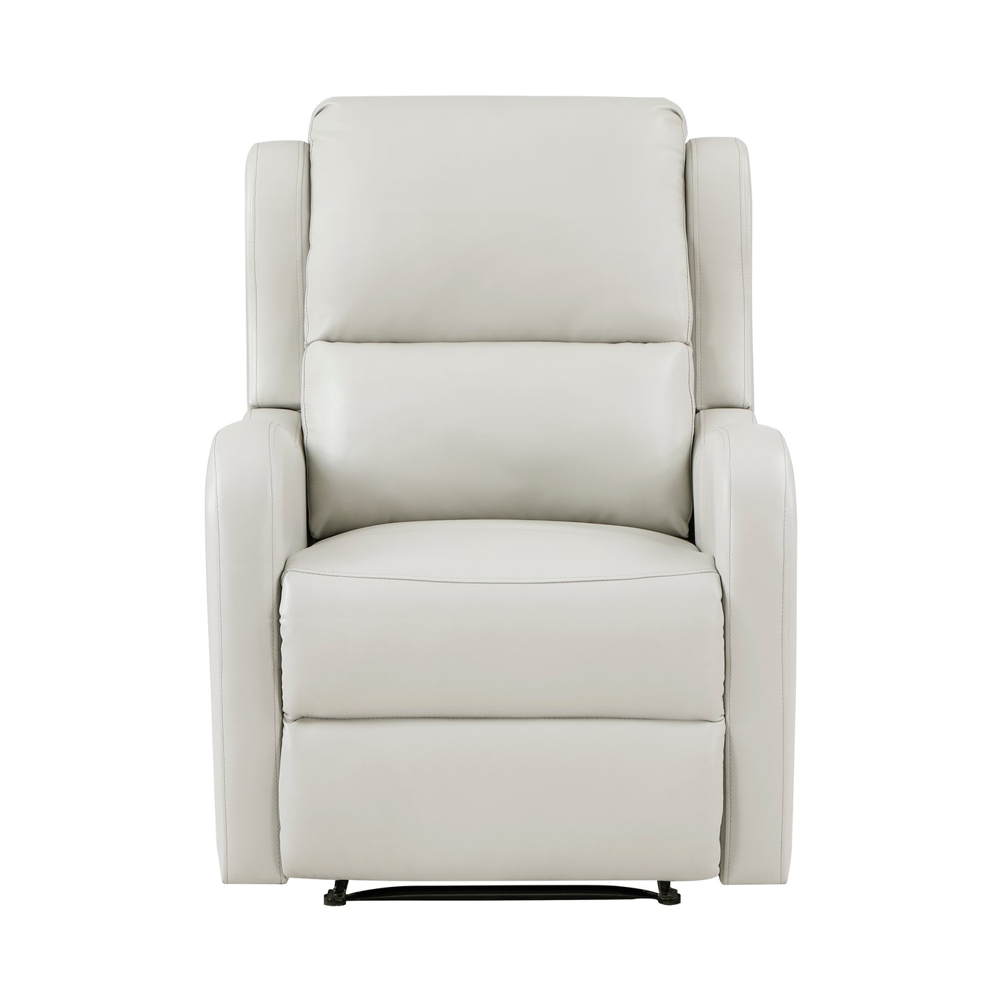 Homelegance Durant Reclining Chair in Taupe Faux Leather 8527TPE-1