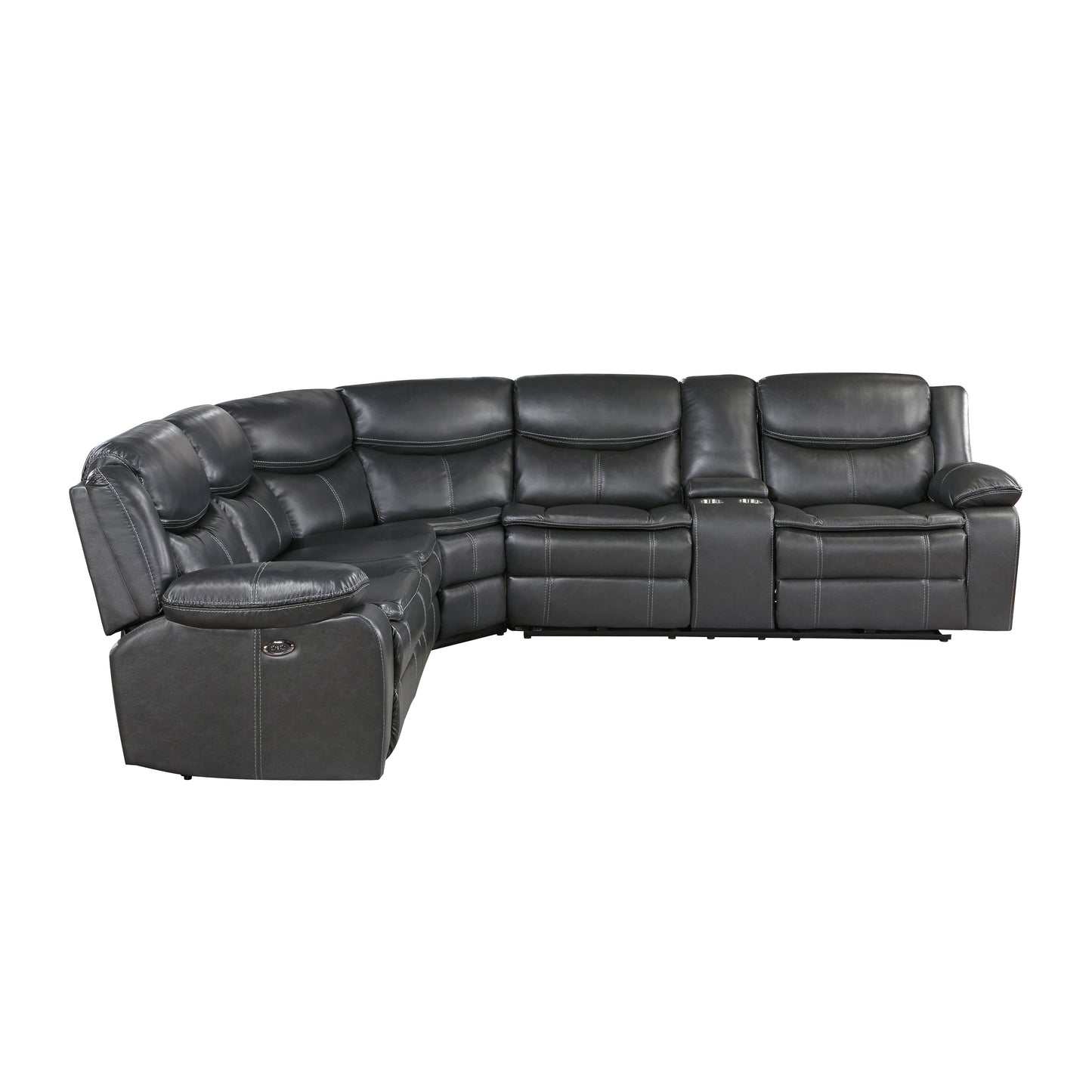 Homelegance Fargo Sectional Sofa in 8528DG-SCPW Stylish Comfort Design