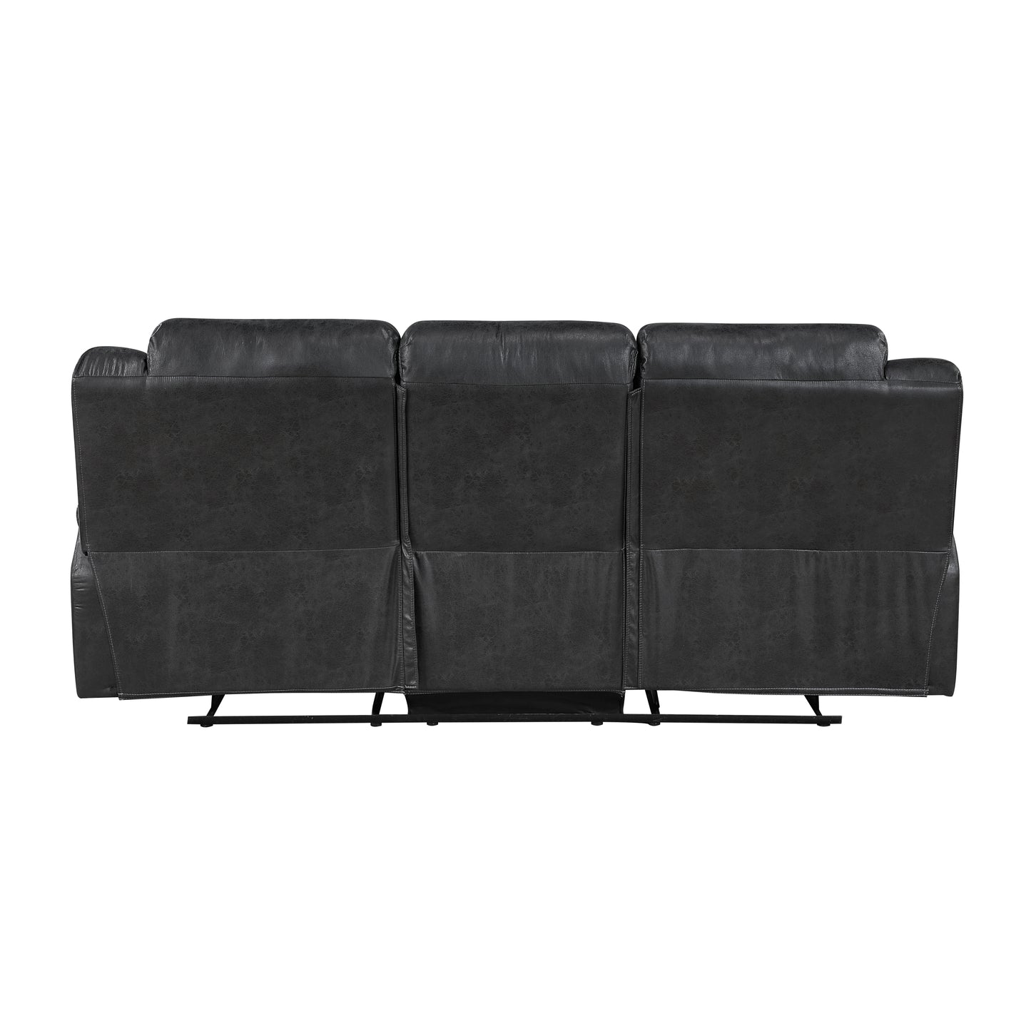 Homelegance Hazen Sectional Sofa Black 8538BK-3