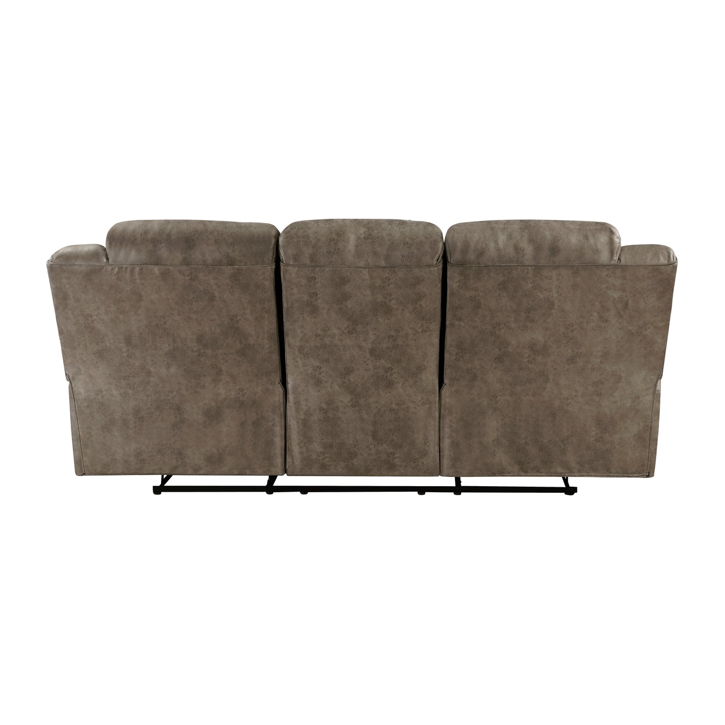 Homelegance Hazen Sectional Sofa Brown Polished Microfiber 8538BR-3