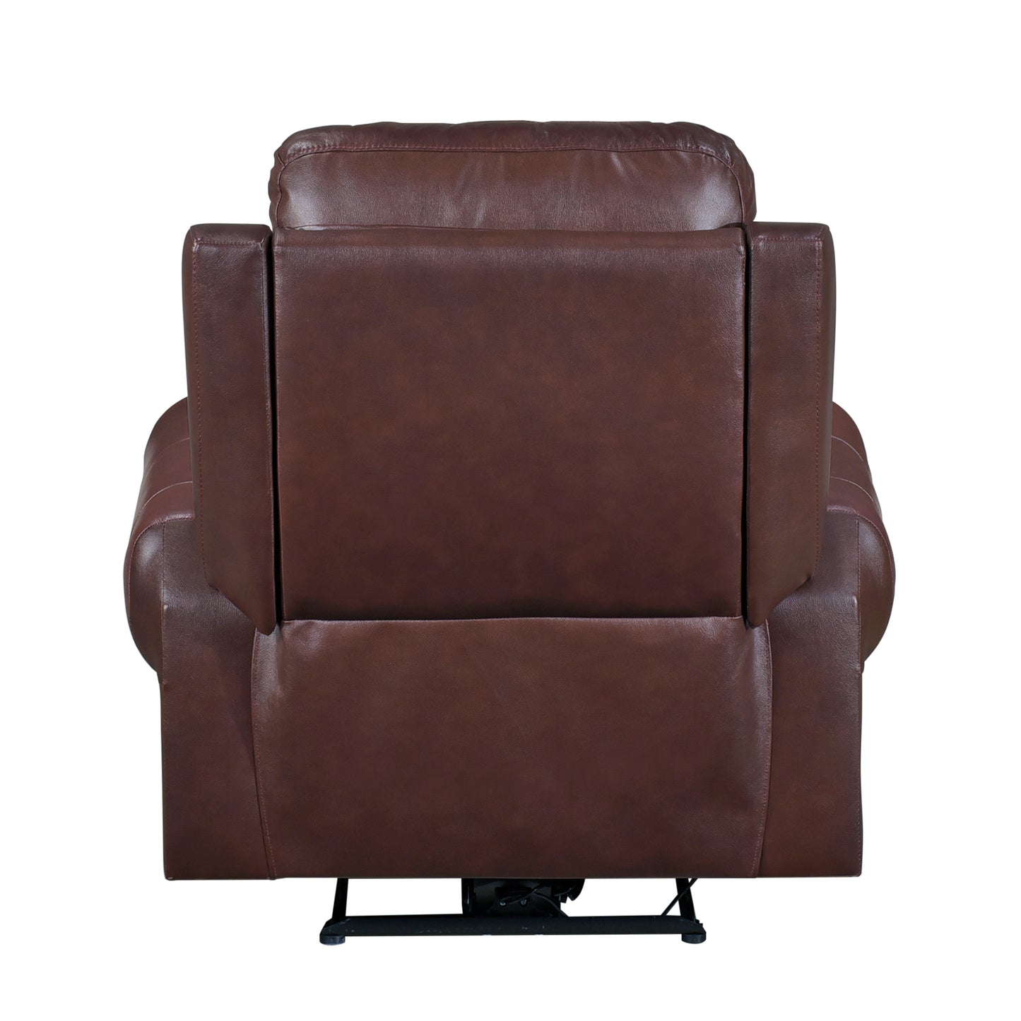 Homelegance McCall Reclining Chair Power Recliner in Brown 8546BR-1PWH