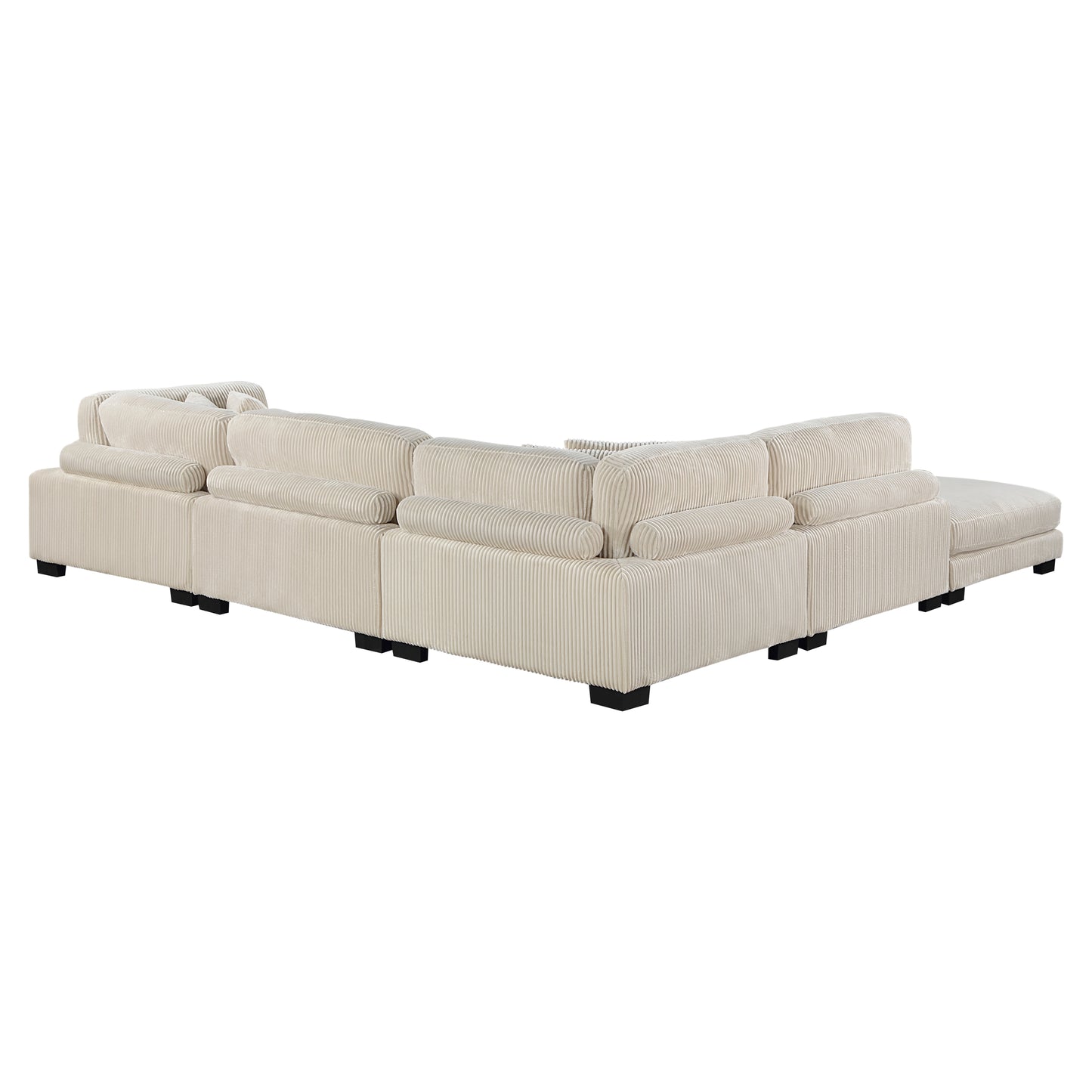 Homelegance Traverse Sectional Sofa in 8555BE-5OT Stylish Comfort Design