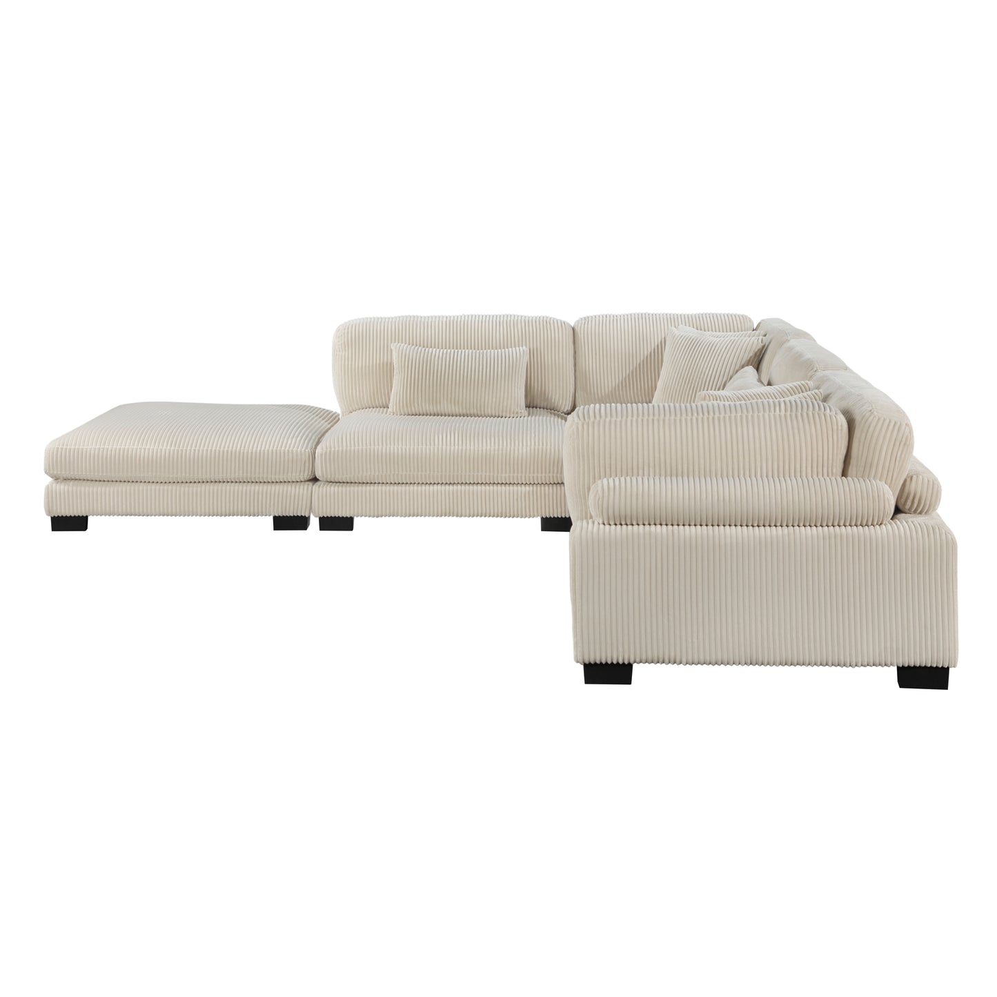 Homelegance Traverse Sectional Sofa in 8555BE-5OT Stylish Comfort Design