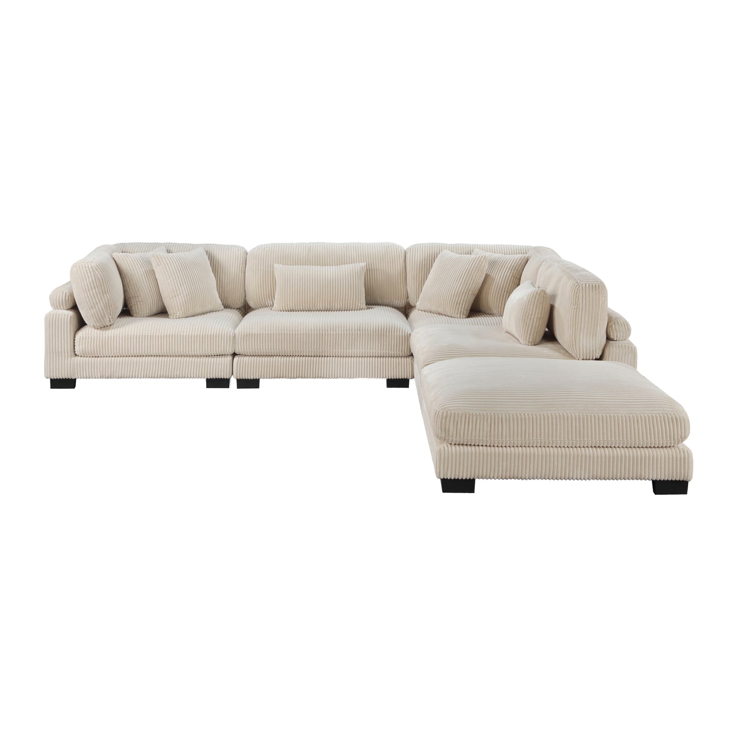 Homelegance Traverse Sectional Sofa in 8555BE-5OT Stylish Comfort Design
