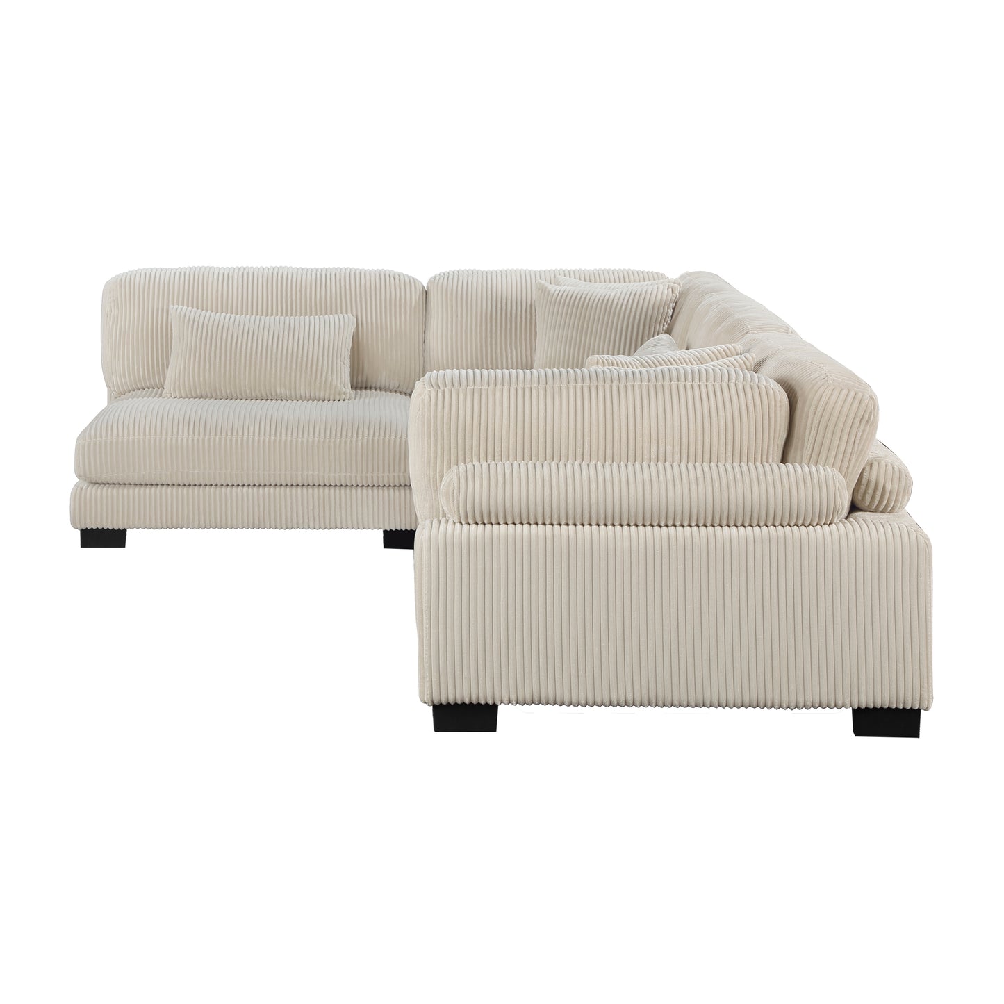 Homelegance Traverse Sectional Sofa in 8555BE-4SC Stylish Comfort Design