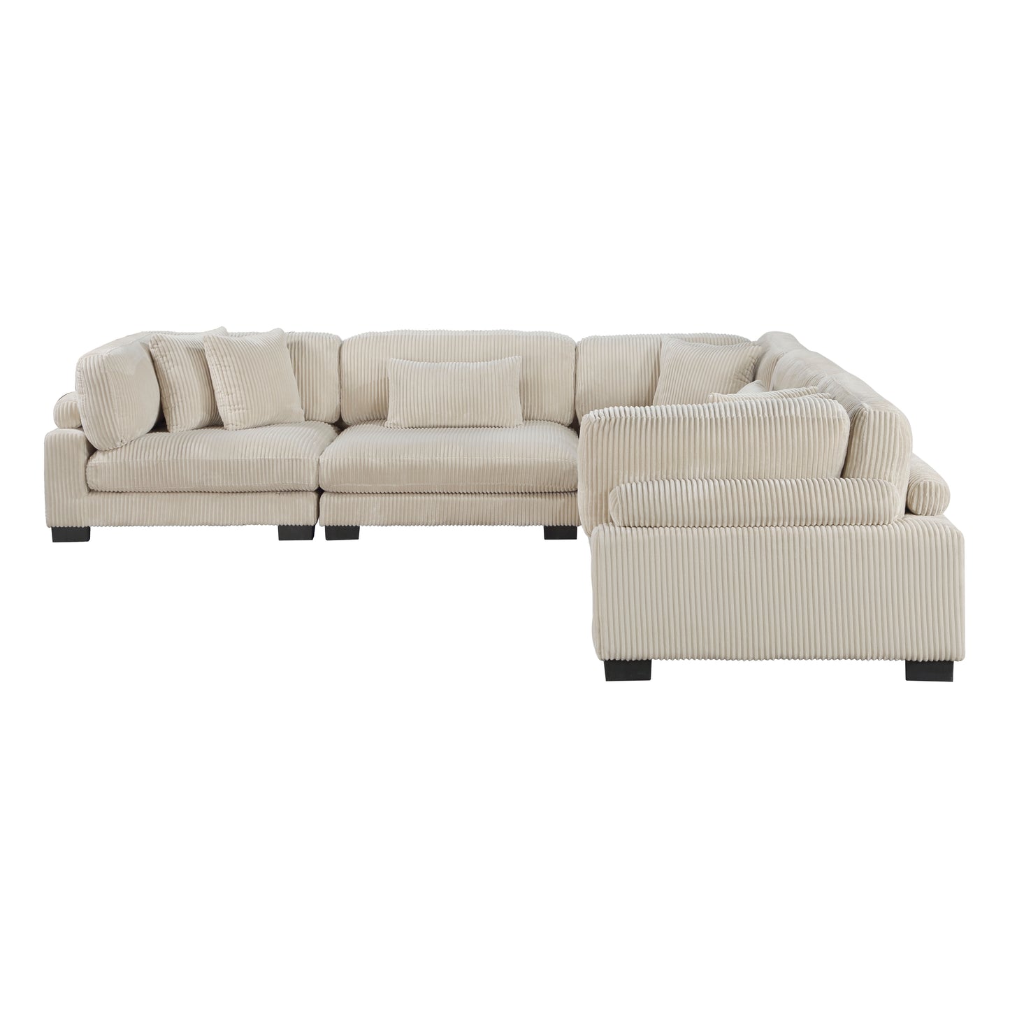 Homelegance Traverse Sectional Sofa in 8555BE-2AC3CR for Stylish Comfort