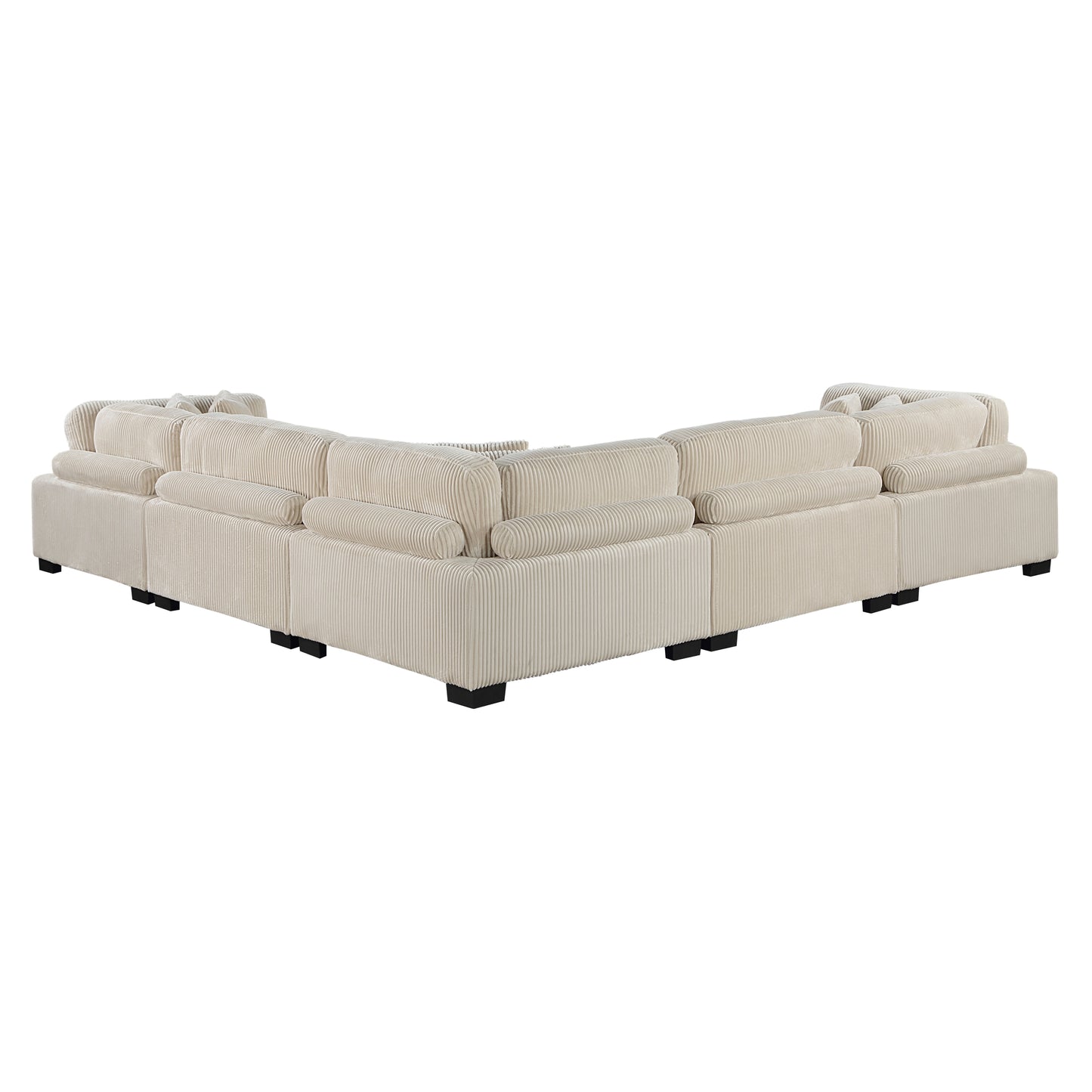 Homelegance Traverse Sectional Sofa in 8555BE-2AC3CR for Stylish Comfort