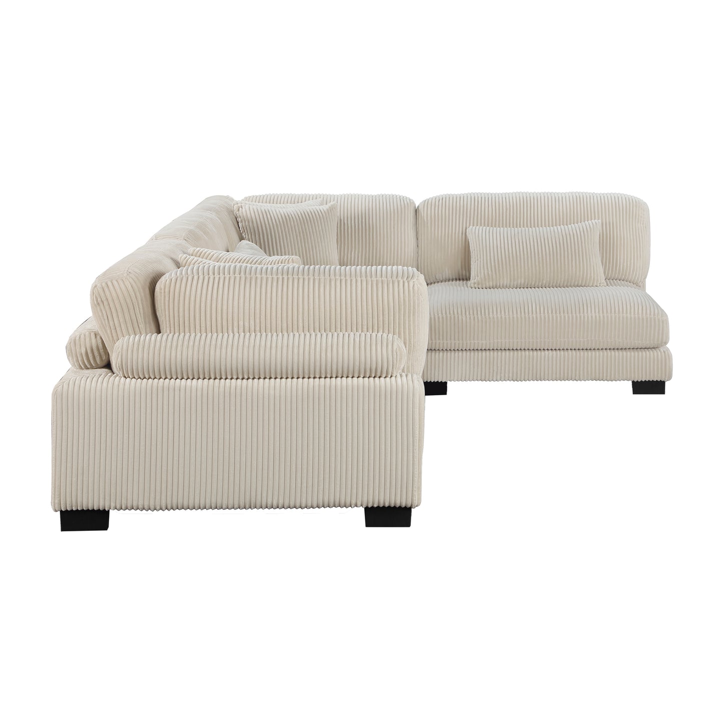 Homelegance Traverse Sectional Sofa in 8555BE-4SC Stylish Comfort Design
