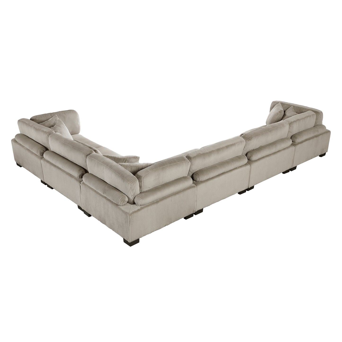 Homelegance Traverse Sectional Sofa in 8555GB-3CR3AC Elegant Design