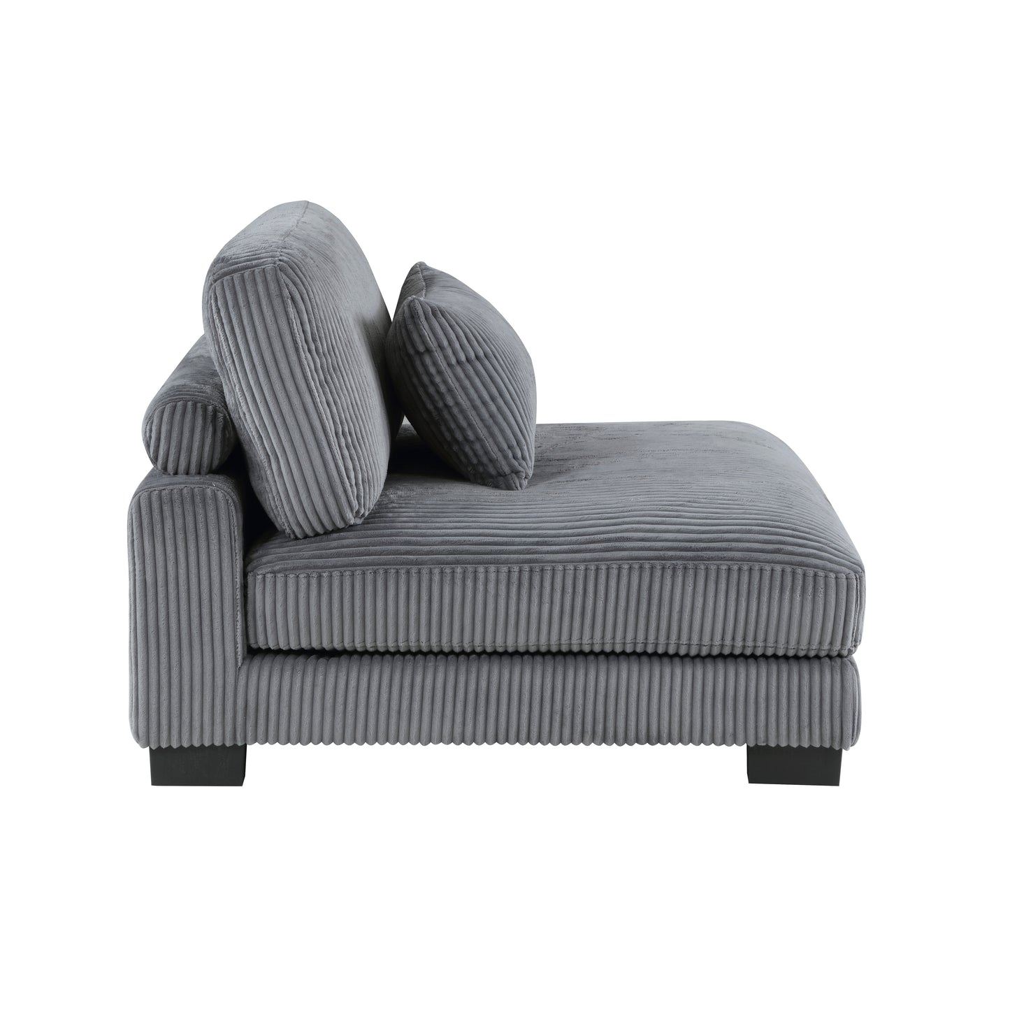 Homelegance Traverse Sectional Sofa in Gray 8555GY-5SC for Stylish Comfort